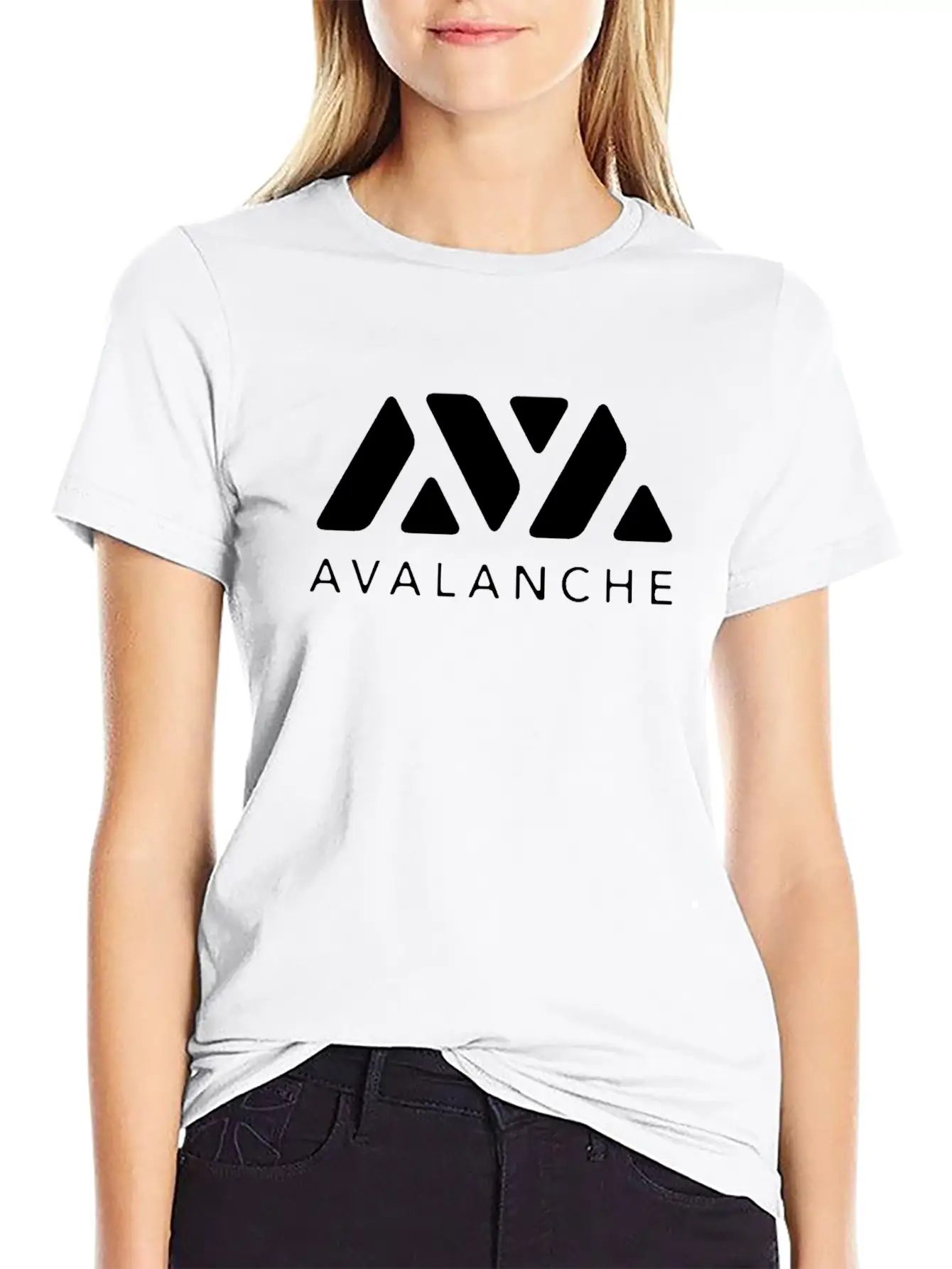 Avalanche AVAX Crypto Hodl Basic Graphic T-Shirt – Daily Comfort In Soft Cotton