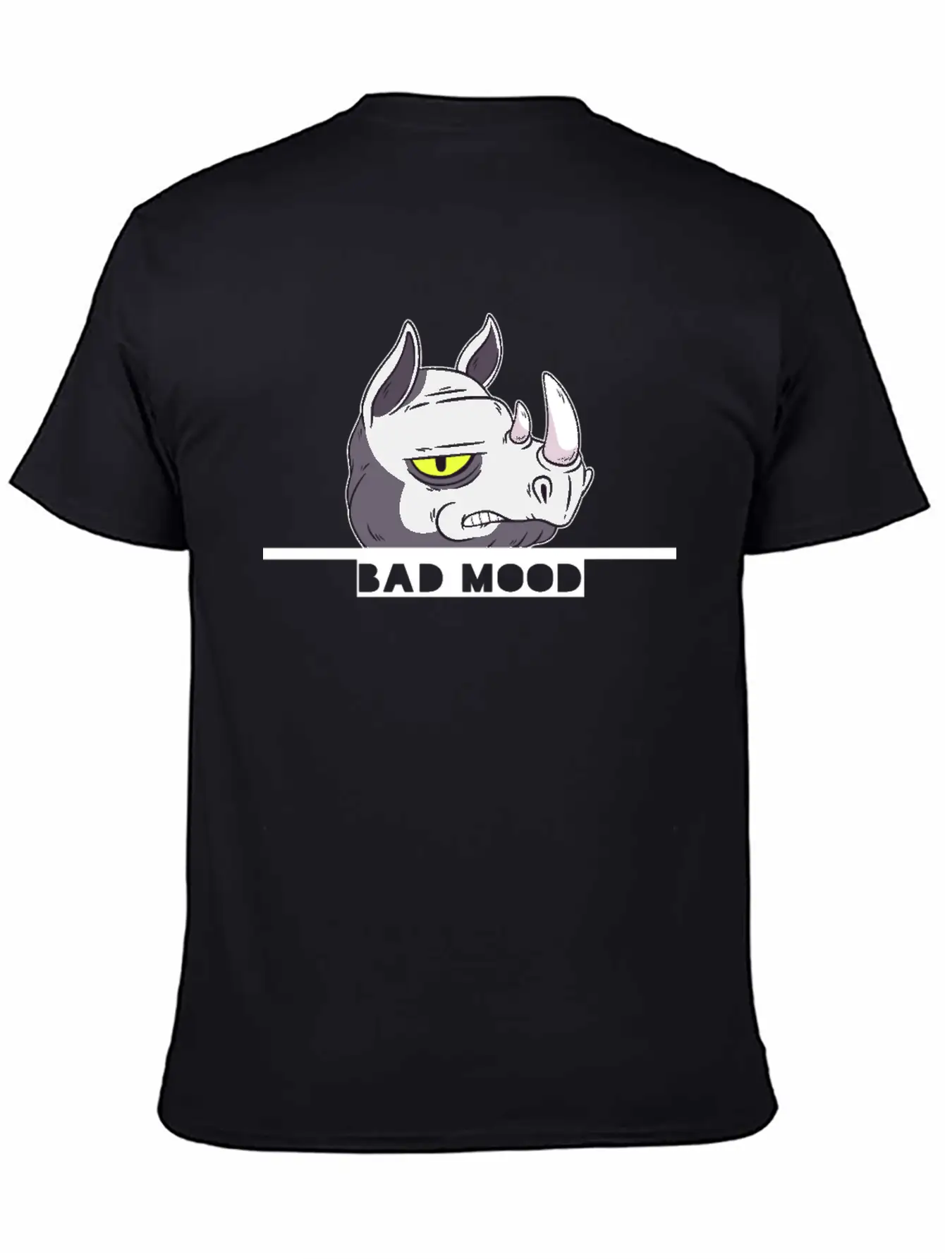 Bad Mood Stylish Everyday T-Shirt – Unisex Basic Cotton Tee
