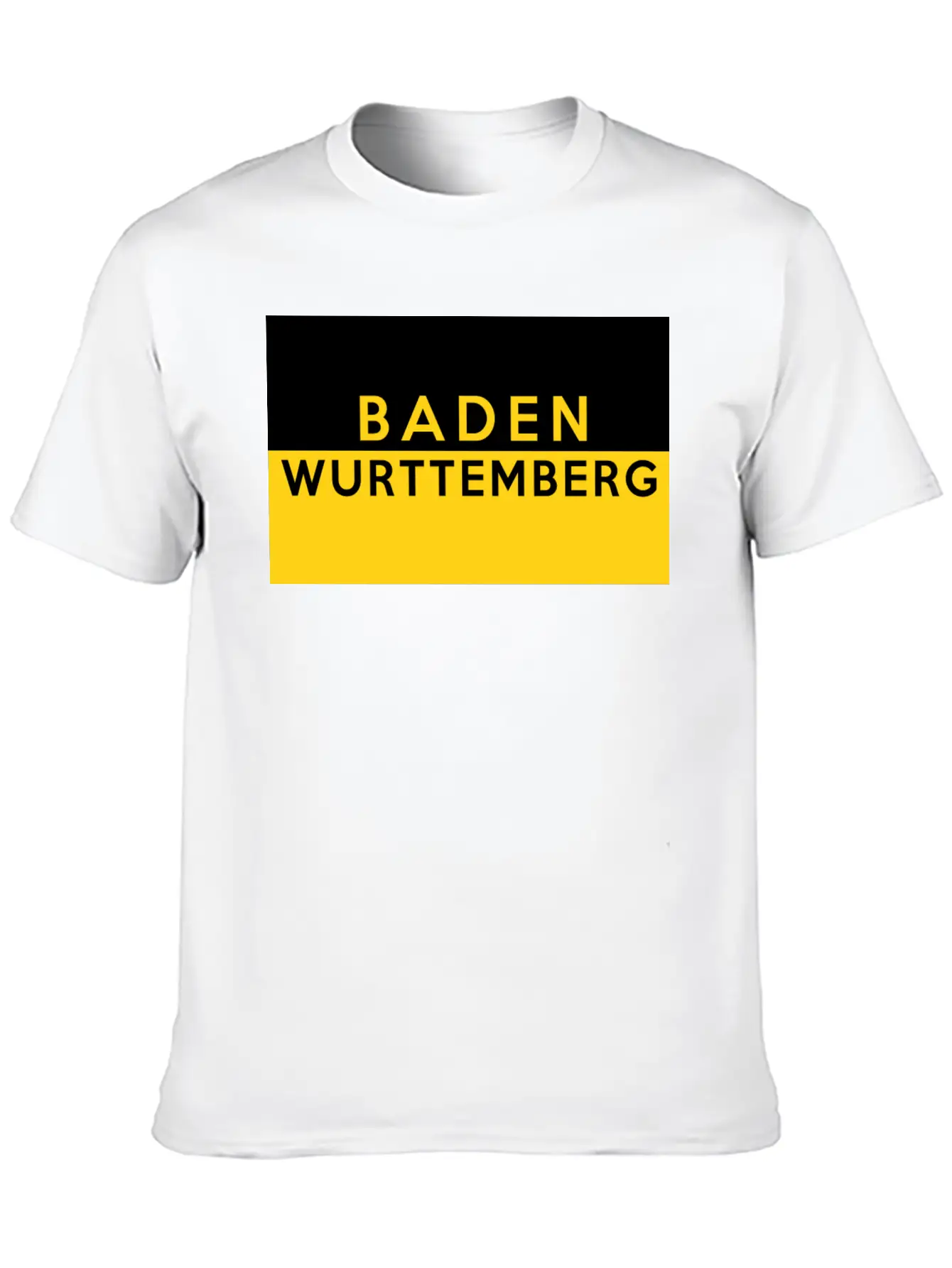 Baden Wurttemberg Flag Stylish Everyday T-Shirt – Unisex Basic Cotton Tee