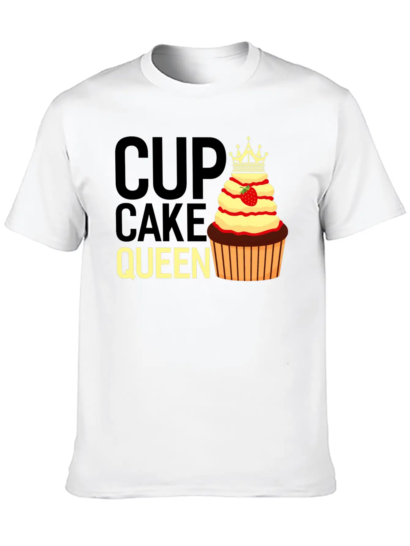 Baker Baking Bakery Bake Bread Cupcake Cake Gift Stylish Everyday T-Shirt – Unisex Basic Cotton Tee