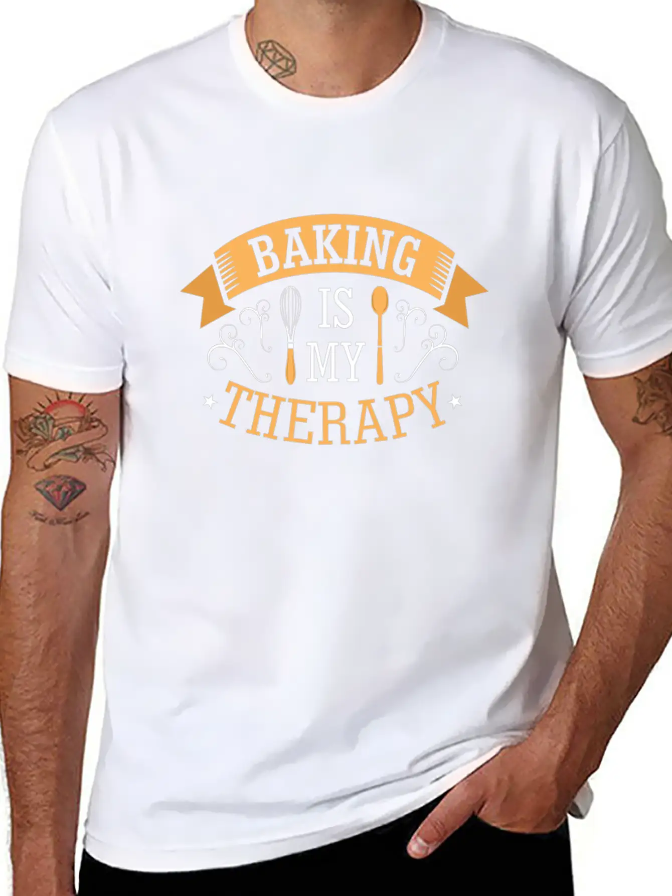 Baking Basic Graphic T-Shirt – Daily Comfort In Soft Cotton