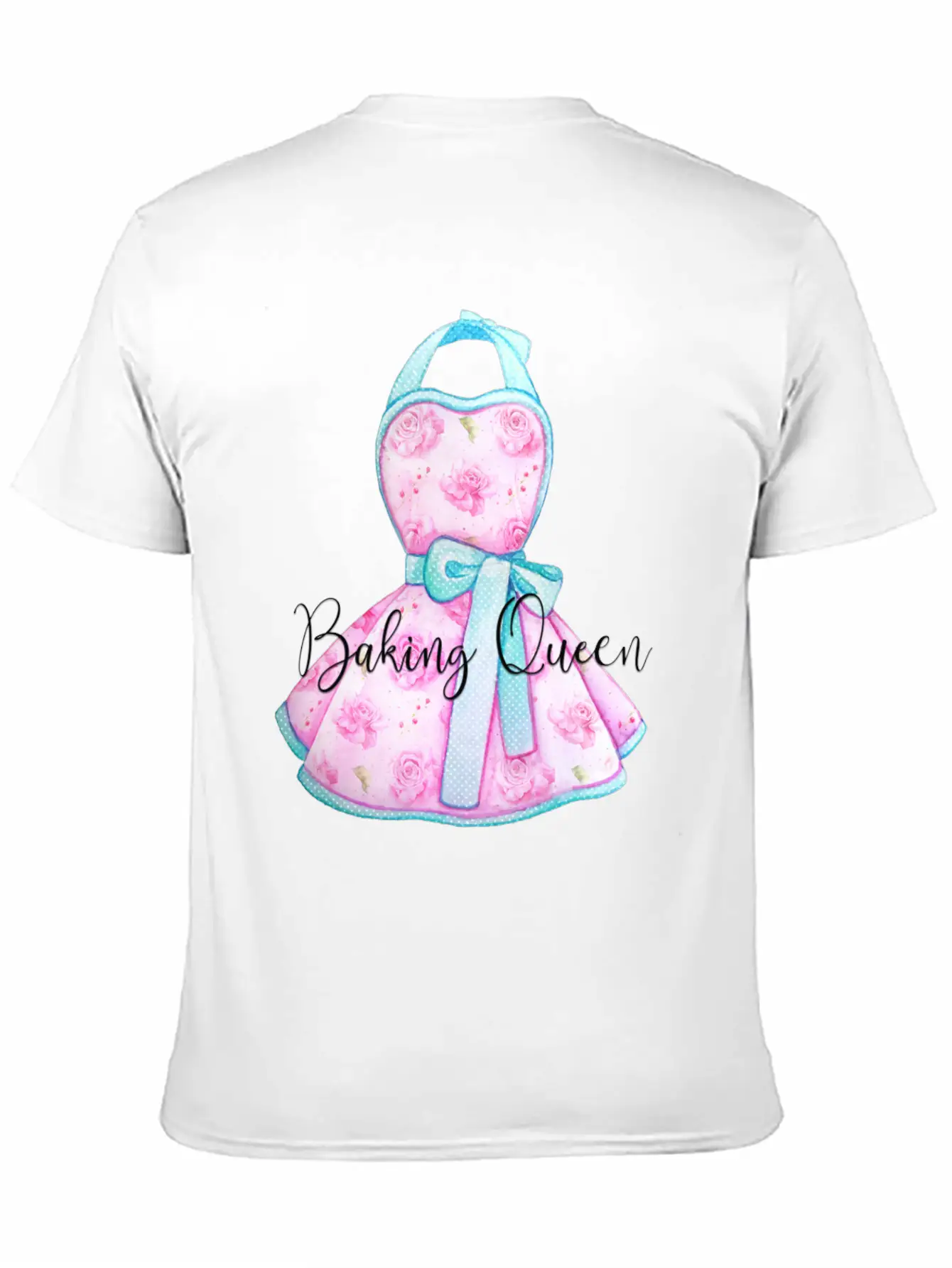 Baking Queen Apron Stylish Everyday T-Shirt – Unisex Basic Cotton Tee