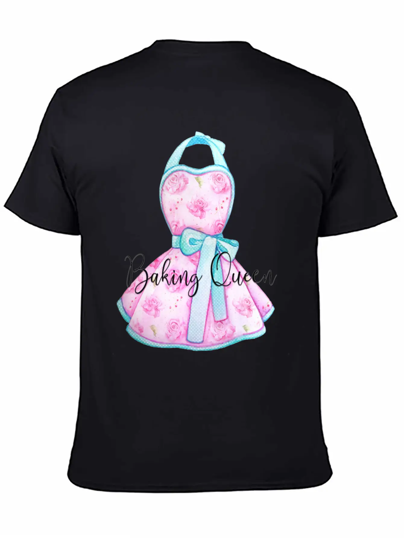 Baking Queen Apron Stylish Everyday T-Shirt – Unisex Basic Cotton Tee