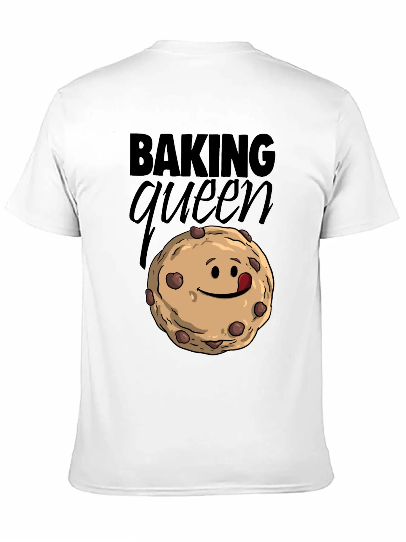 Baking Queen Cookies Stylish Everyday T-Shirt – Unisex Basic Cotton Tee