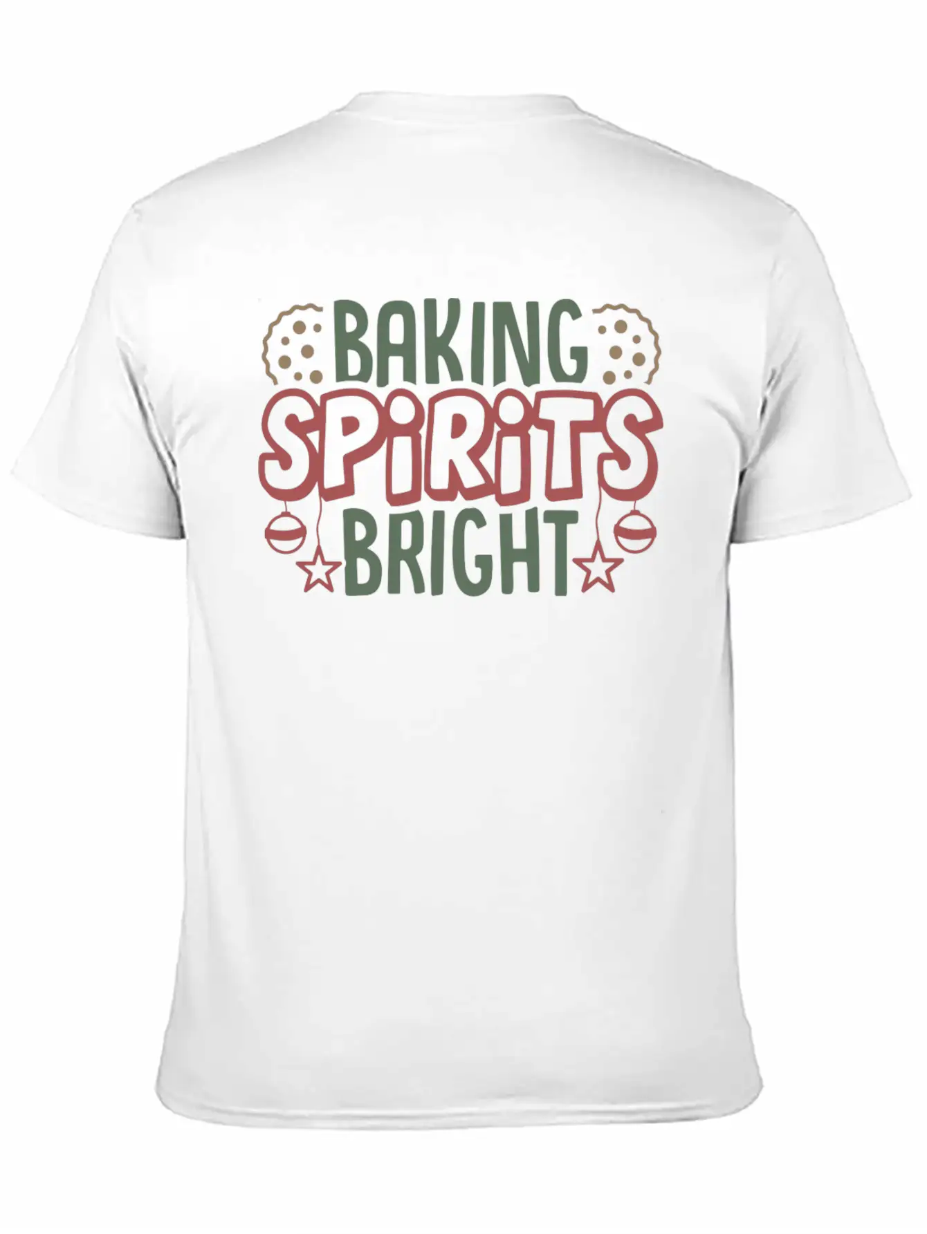 Baking Spirits Bright Christmas Baking Gift Tee Classic Cotton Tee – Unisex Comfort For Any Season