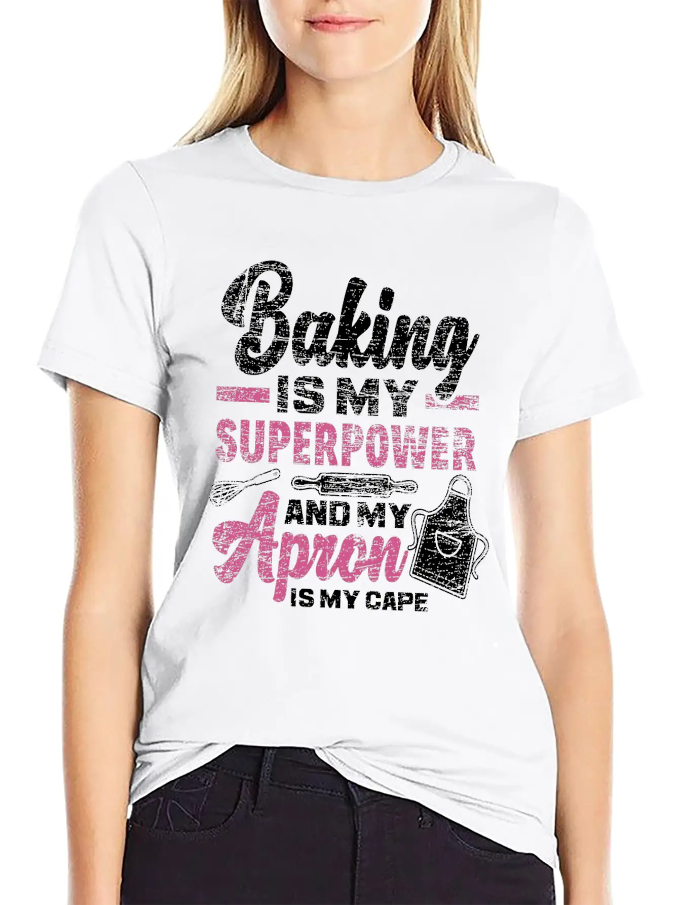 Baking Superpower Relaxed Everyday Tee – Lightweight And Durable Cotton
