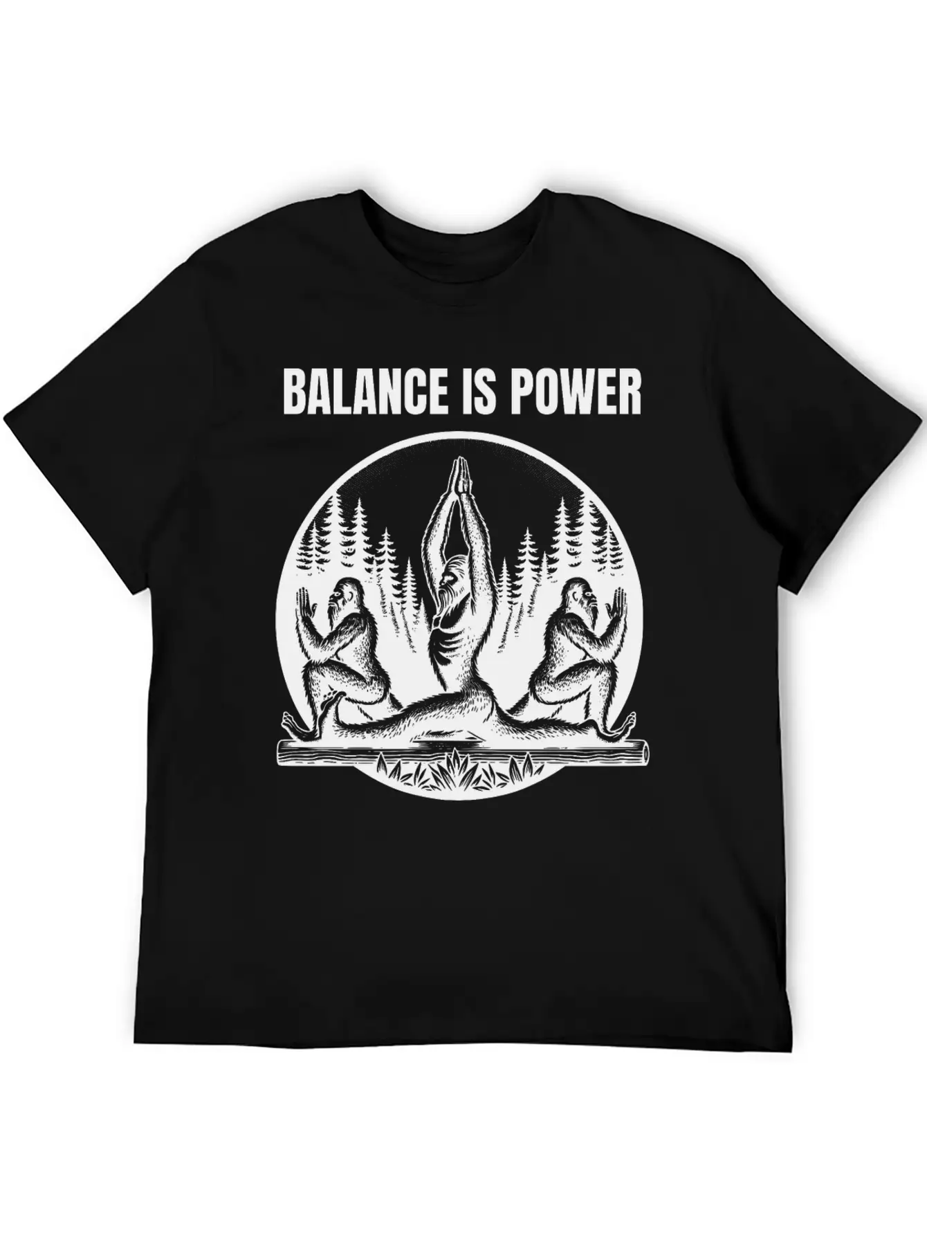 Balance Is Power Stylish Everyday T-Shirt – Unisex Basic Cotton Tee