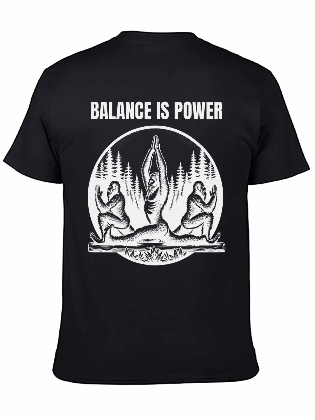 Balance Is Power Stylish Everyday T-Shirt – Unisex Basic Cotton Tee