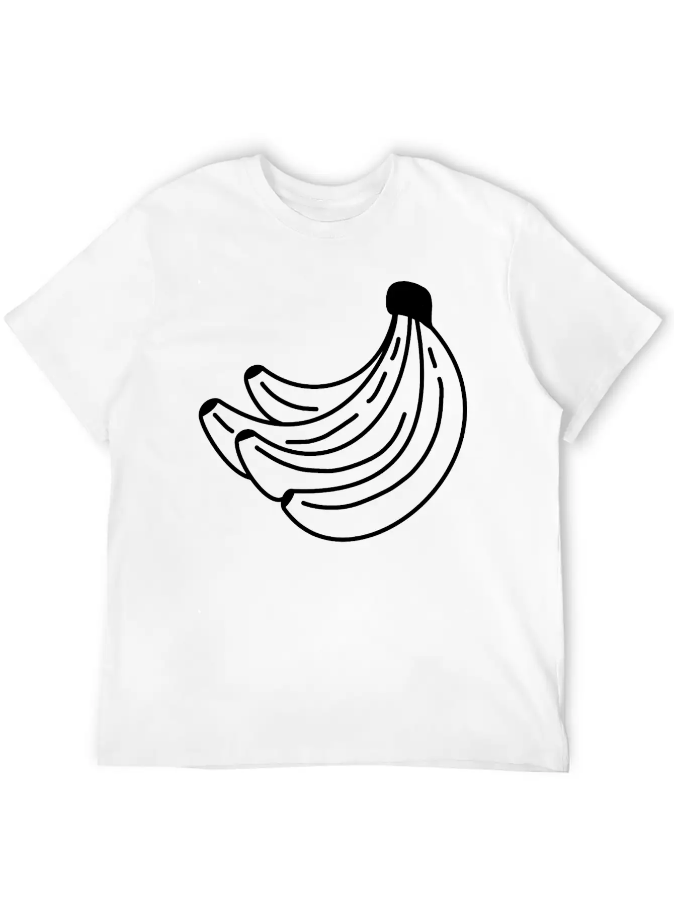 Banana Fruit Healthy Stylish Everyday T-Shirt – Unisex Basic Cotton Tee