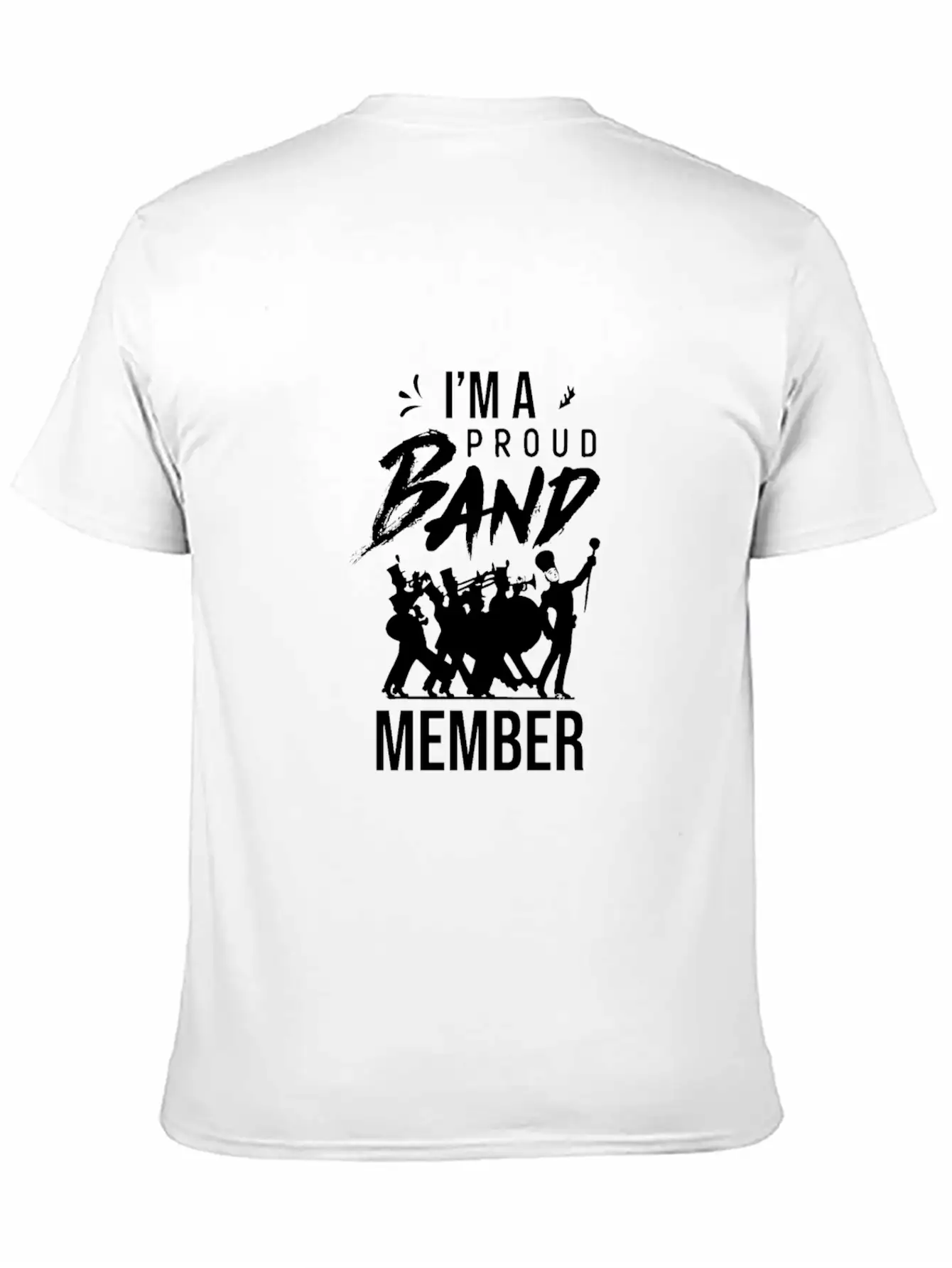 Band Musician Marching Band Music Instruments Stylish Everyday T-Shirt – Unisex Basic Cotton Tee