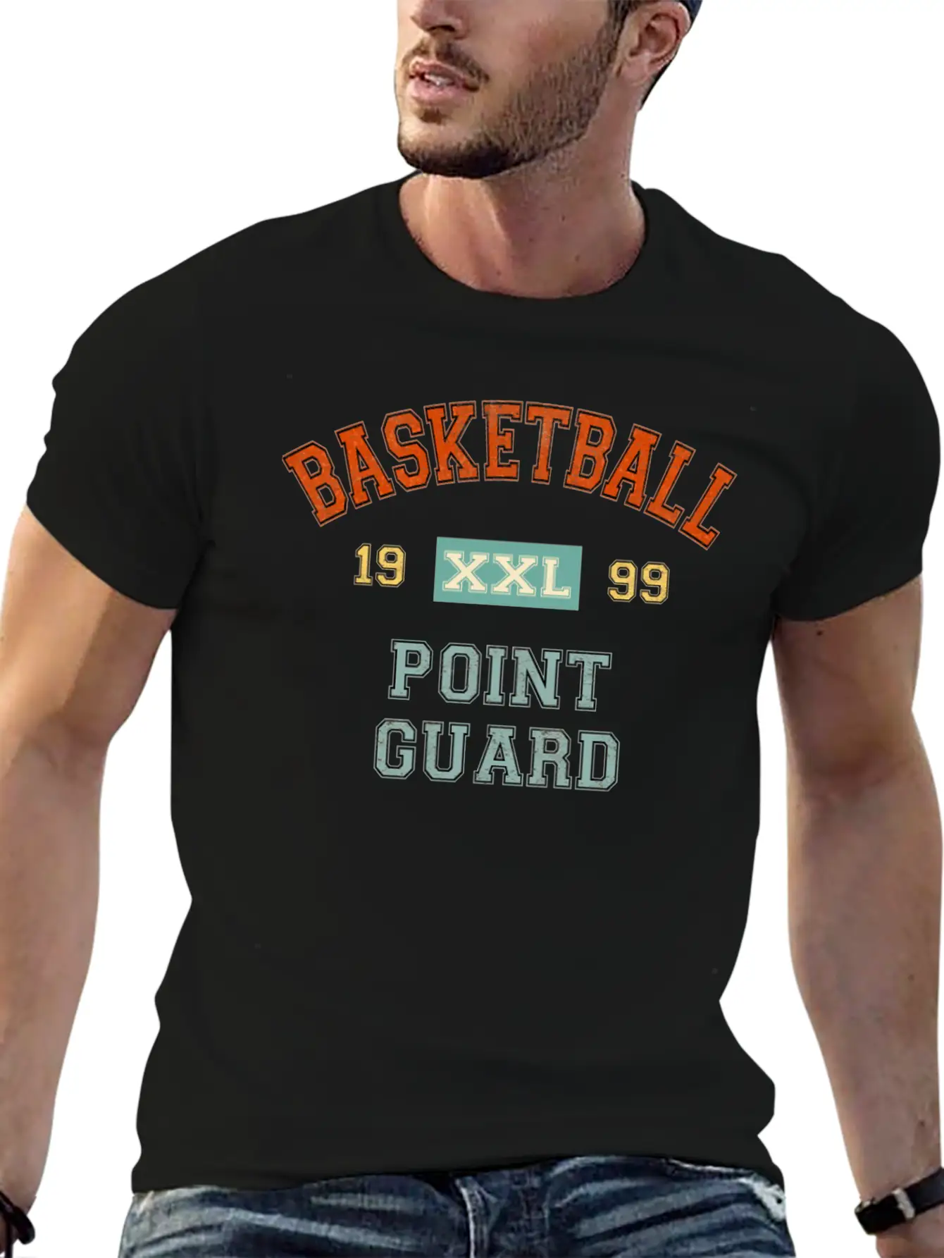 Basketball 1999 Point Guard Basic Graphic T-Shirt – Daily Comfort In Soft Cotton