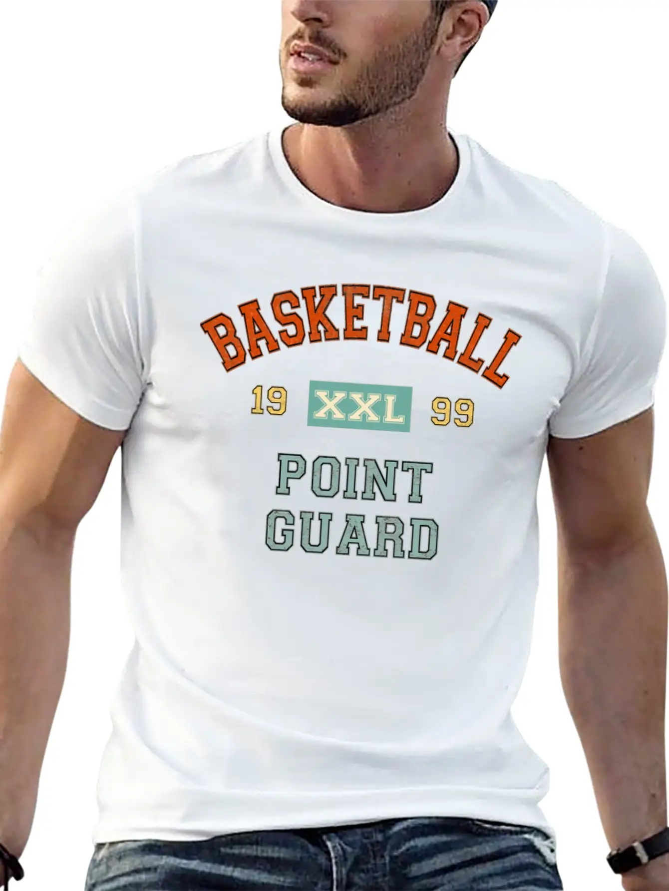 Basketball 1999 Point Guard Basic Graphic T-Shirt – Daily Comfort In Soft Cotton