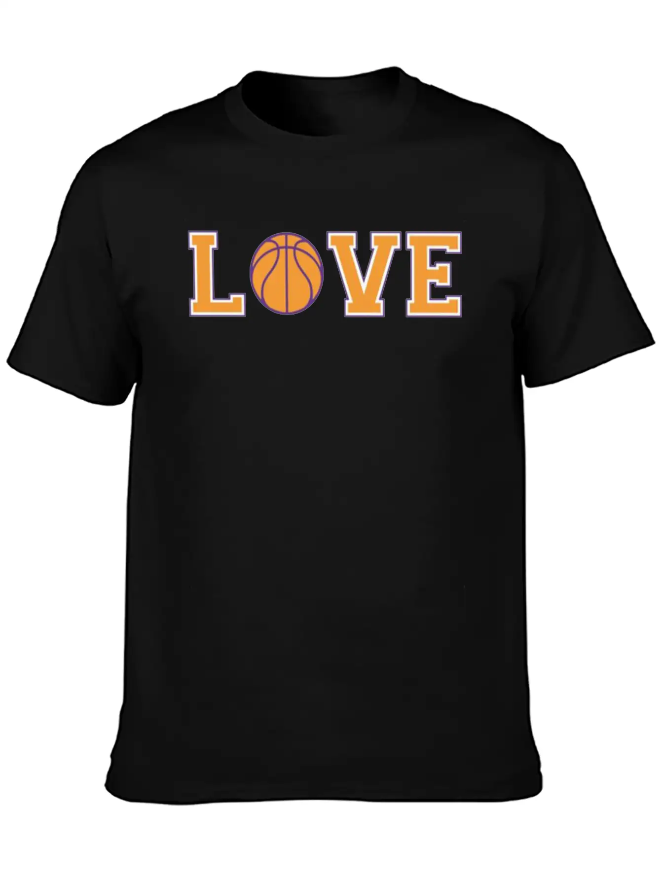 Basketball Love Stylish Everyday T-Shirt – Unisex Basic Cotton Tee