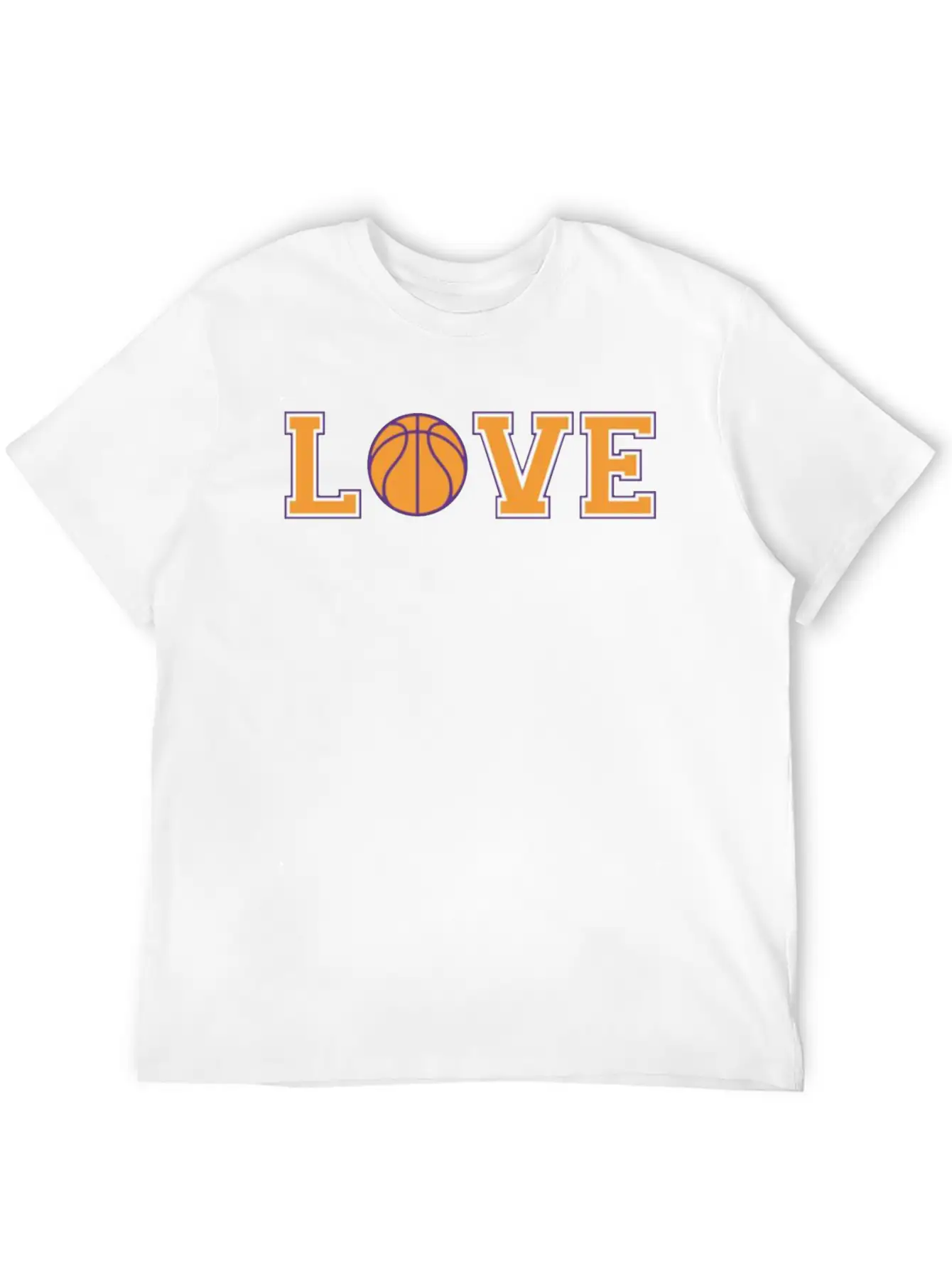 Basketball Love Stylish Everyday T-Shirt – Unisex Basic Cotton Tee
