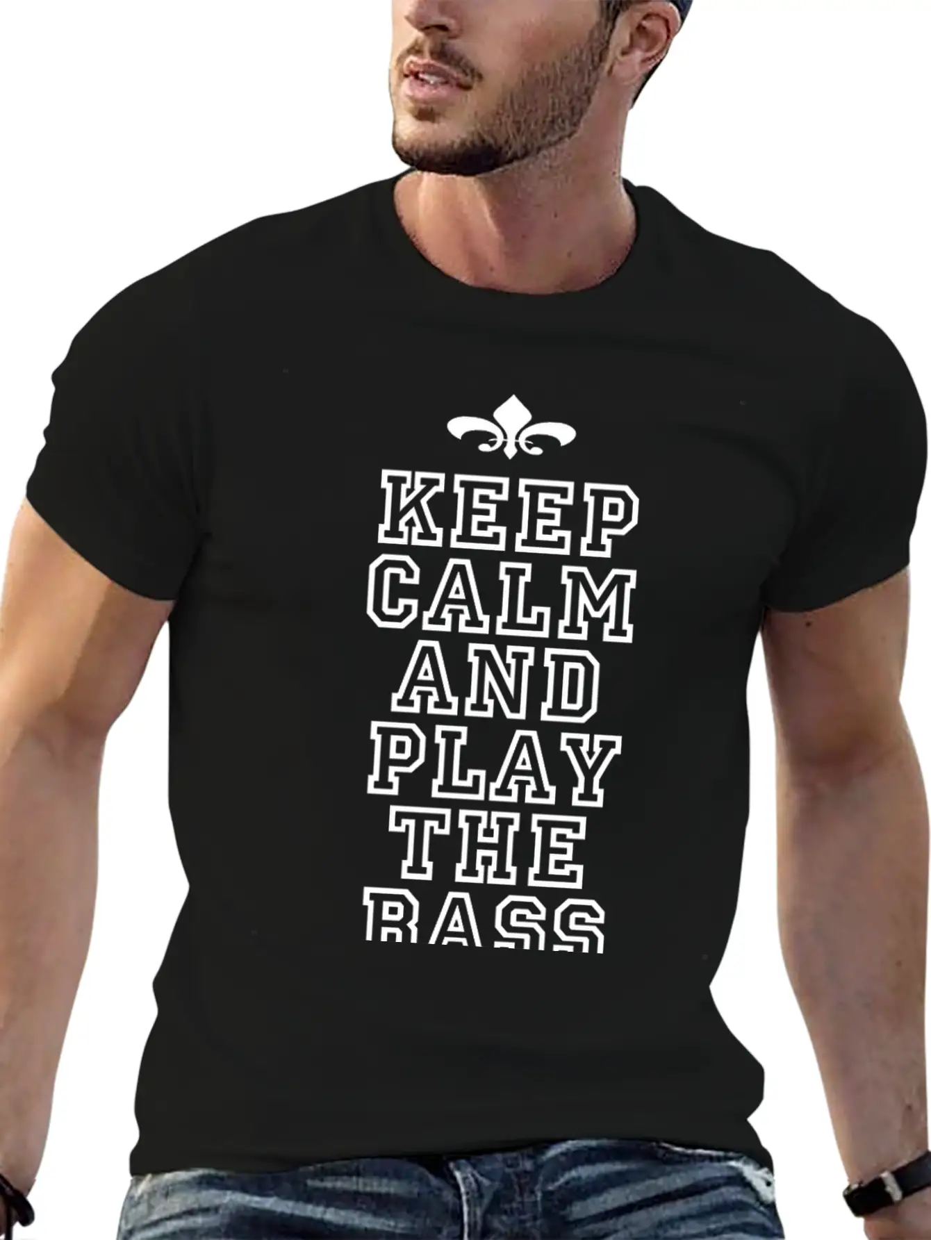 Bass Player Gift Keep Calm And Play The Bass Classic Cotton Tee – Unisex Comfort For Any Season