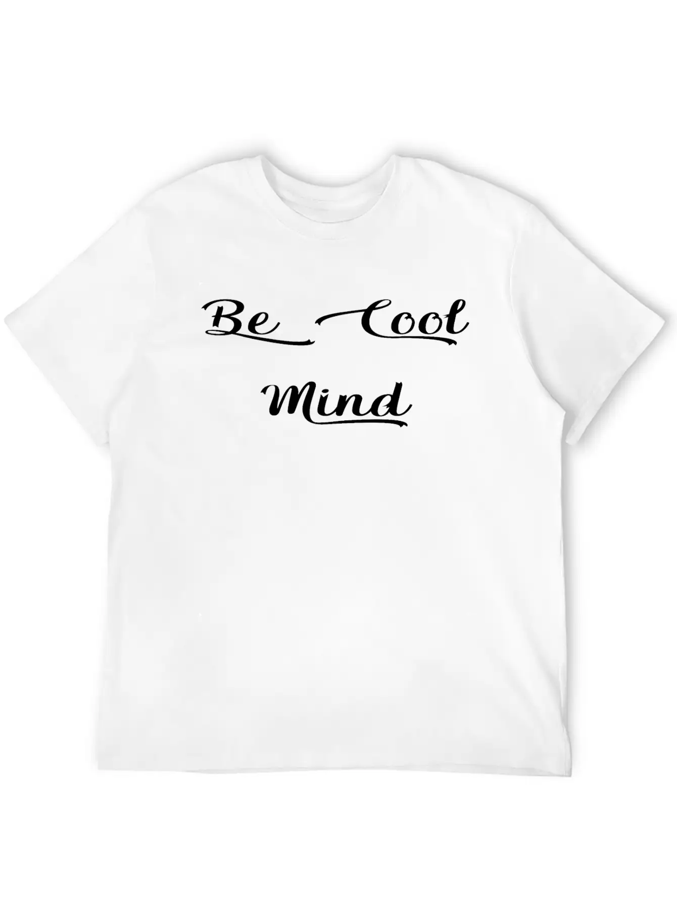 Be Cool Mind Unisex Cotton Tee – Relaxed Fit For Any Occasion