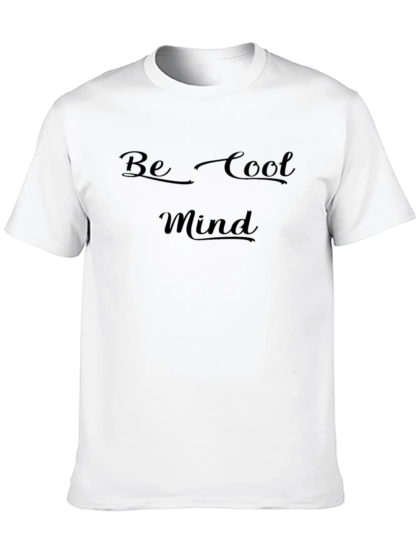Be Cool Mind Unisex Cotton Tee – Relaxed Fit For Any Occasion