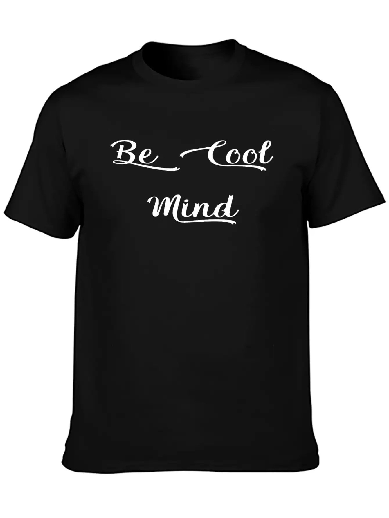 Be Cool Mind Unisex Cotton Tee – Relaxed Fit For Any Occasion