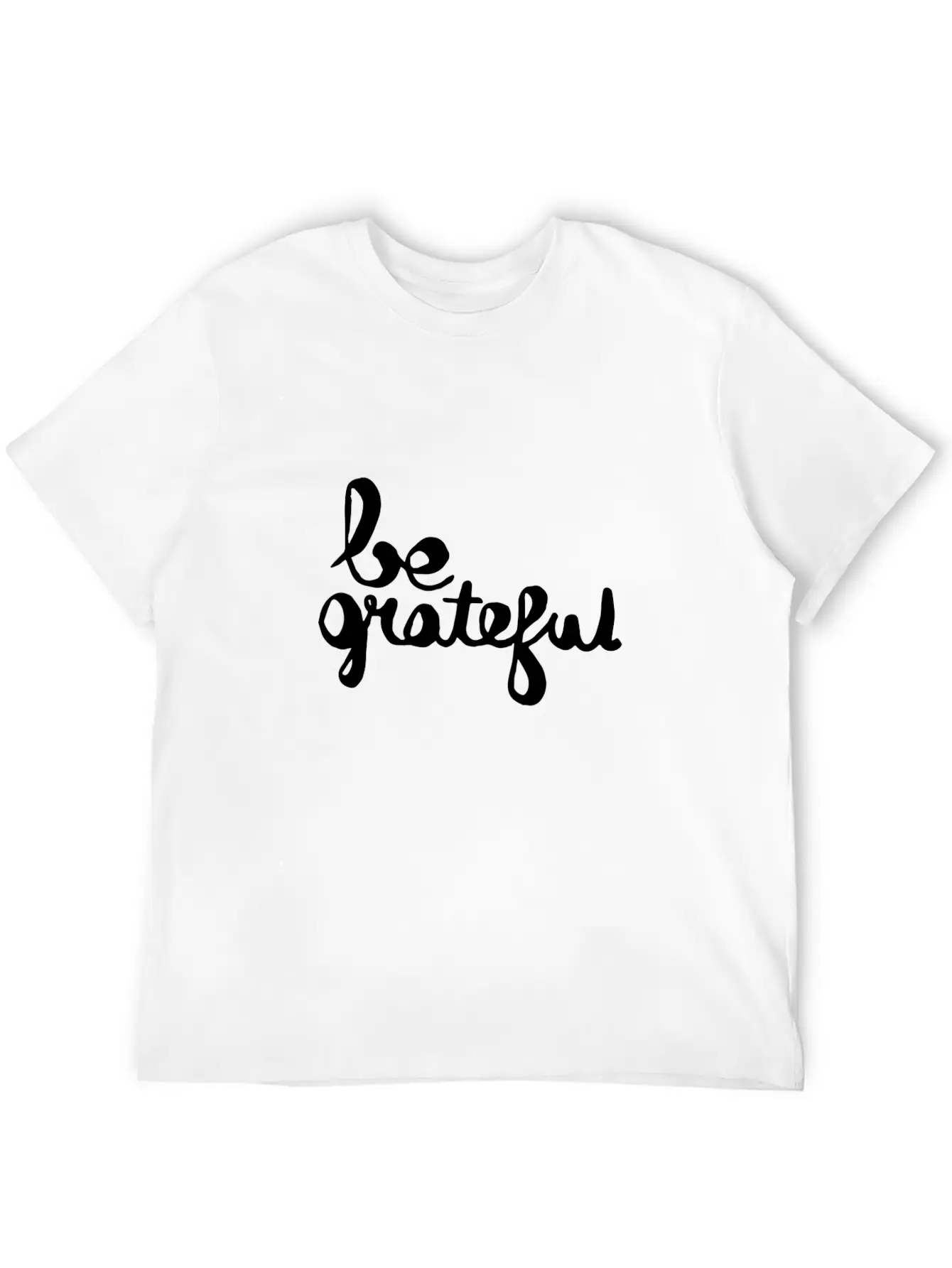 Be Grateful Relaxed Everyday Tee – Lightweight And Durable Cotton