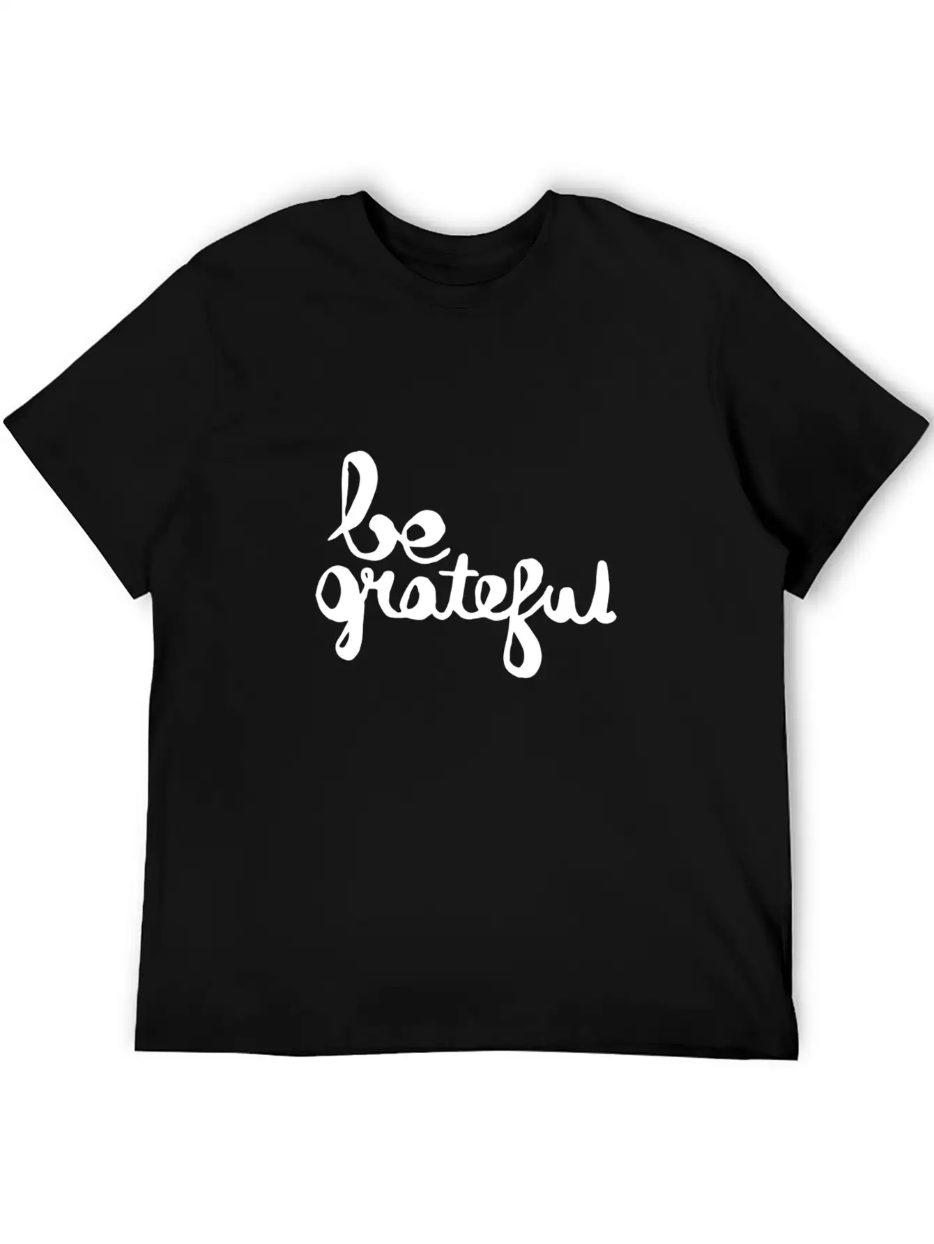 Be Grateful Relaxed Everyday Tee – Lightweight And Durable Cotton