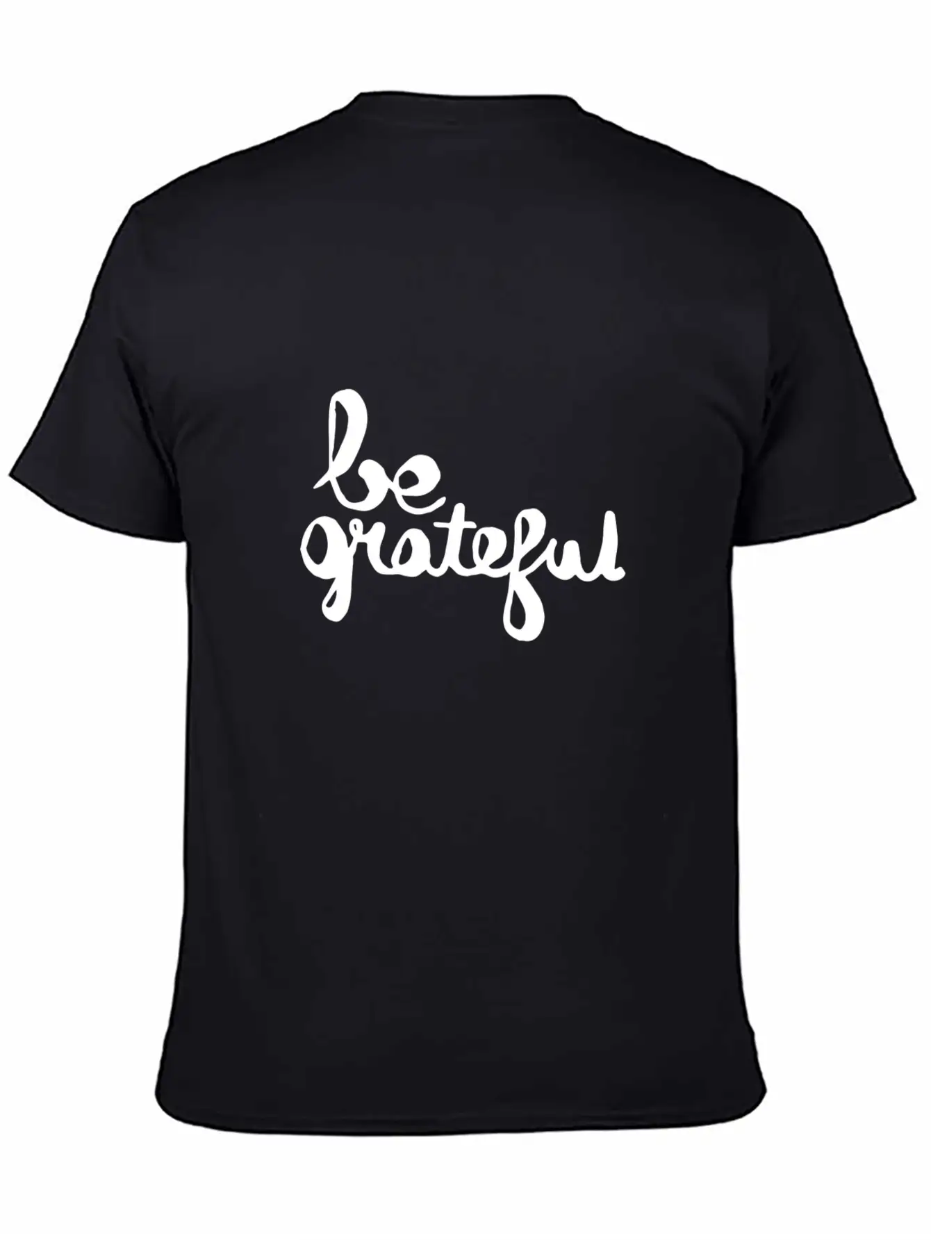 Be Grateful Relaxed Everyday Tee – Lightweight And Durable Cotton