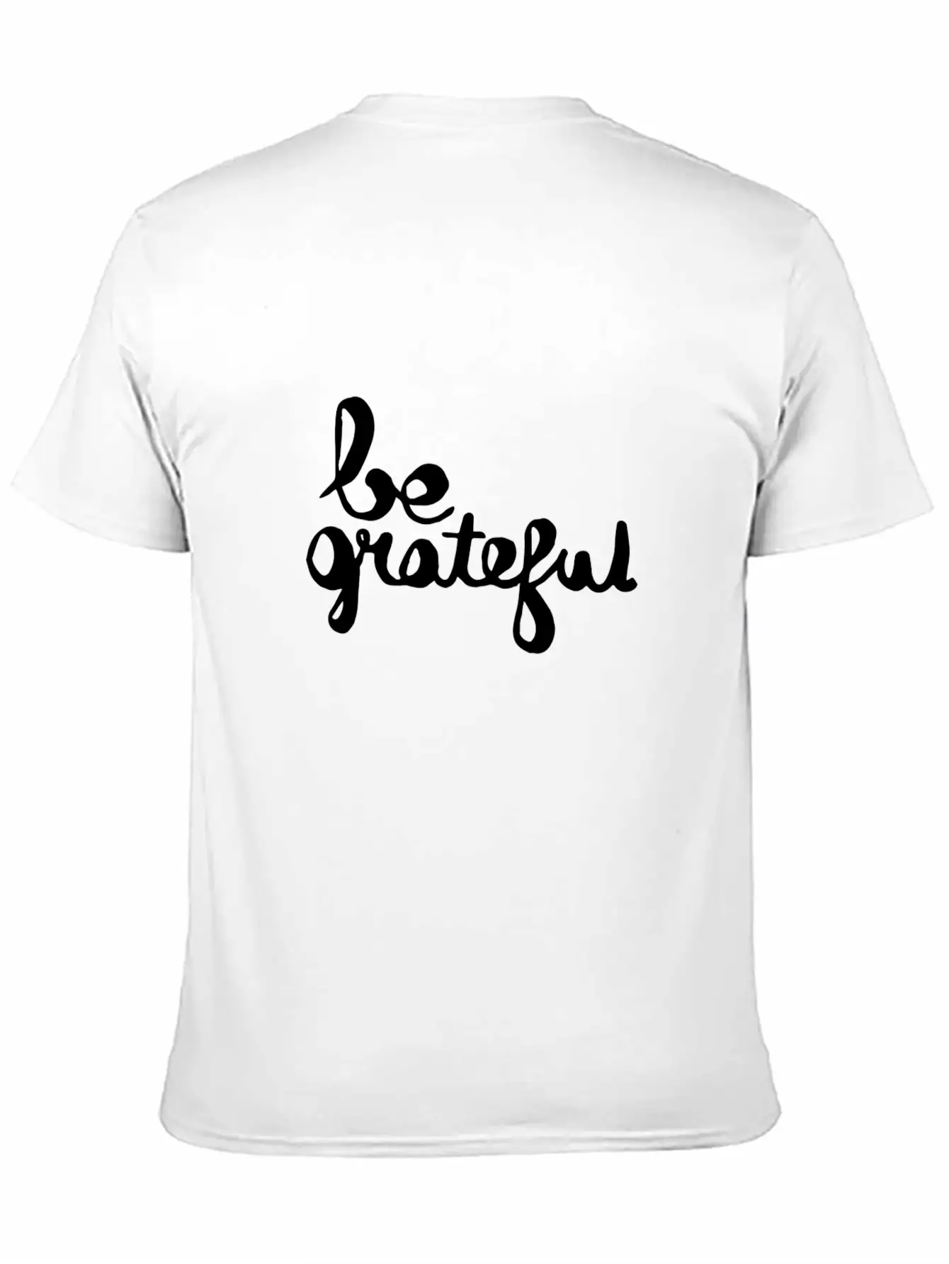 Be Grateful Relaxed Everyday Tee – Lightweight And Durable Cotton