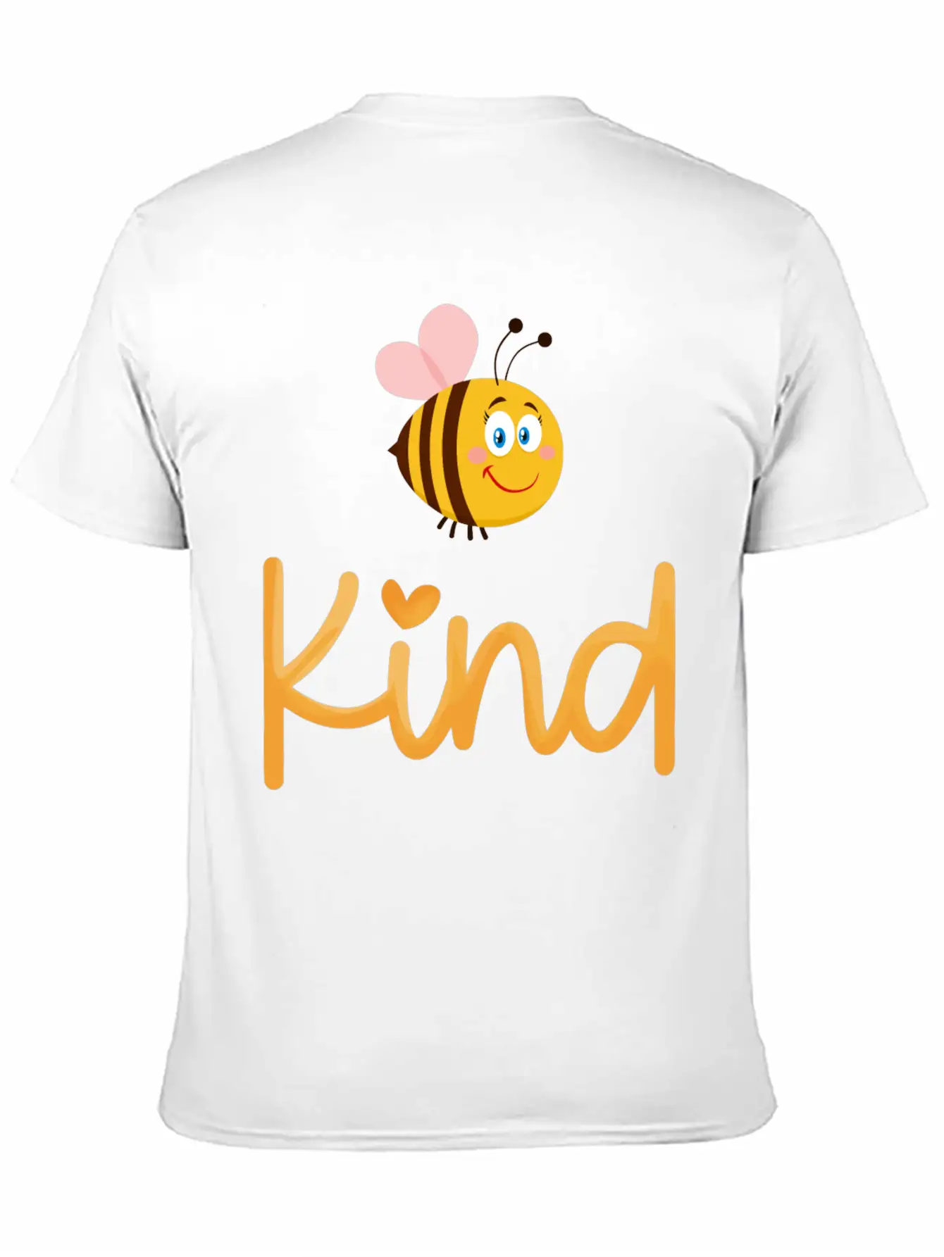 Be Kind - Bee Kind Stylish Everyday T-Shirt – Unisex Basic Cotton Tee