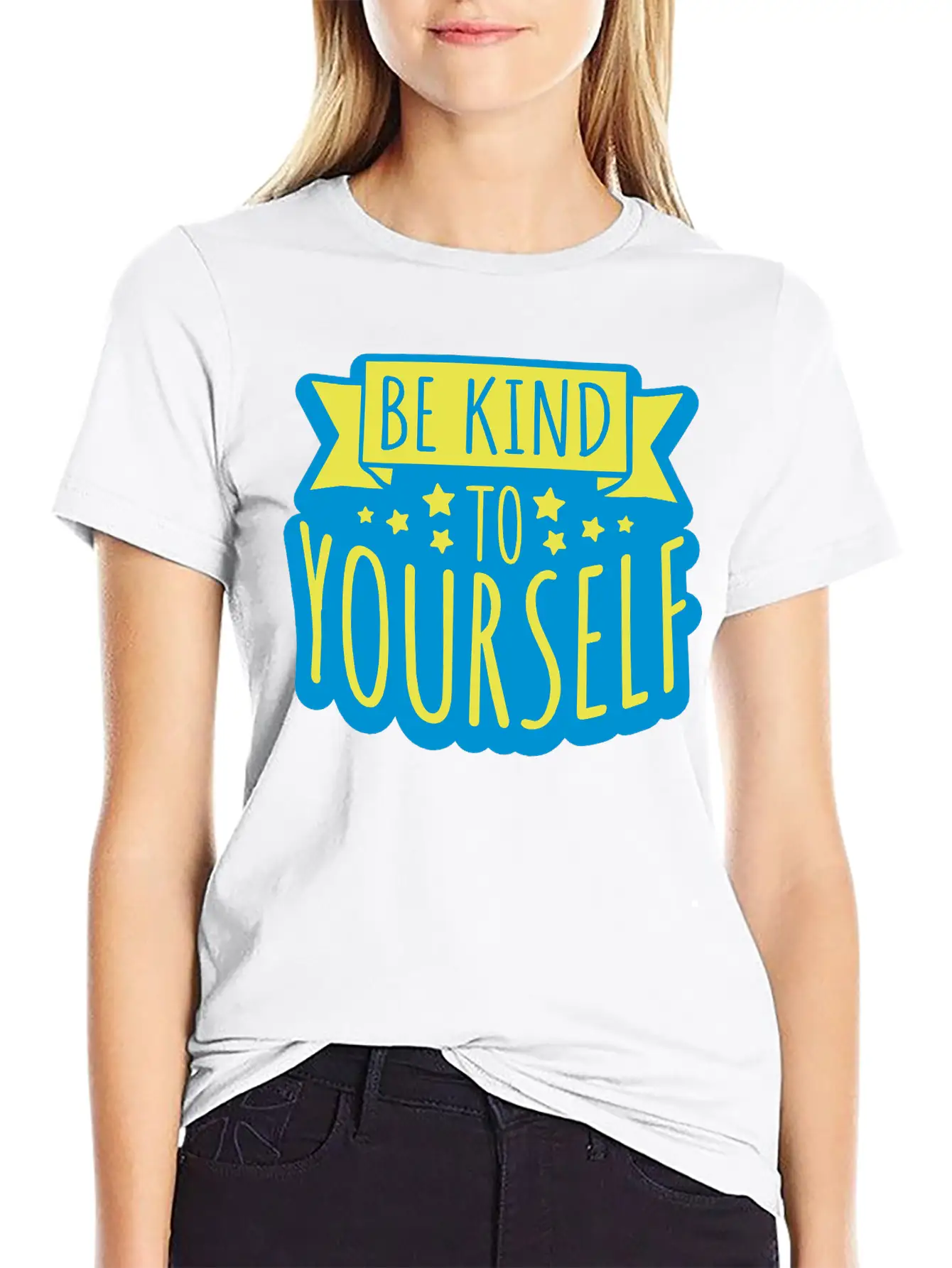 Be Kind To Yourself Essential Cotton Tee For Daily Outfits – Unisex Style