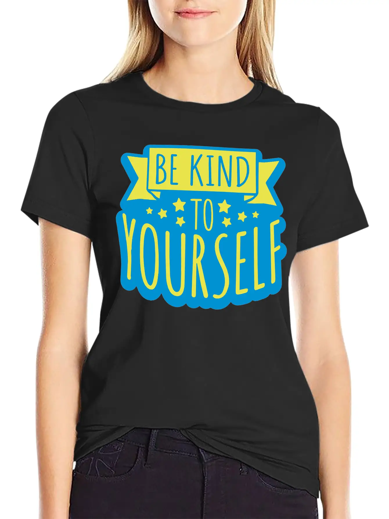 Be Kind To Yourself Essential Cotton Tee For Daily Outfits – Unisex Style
