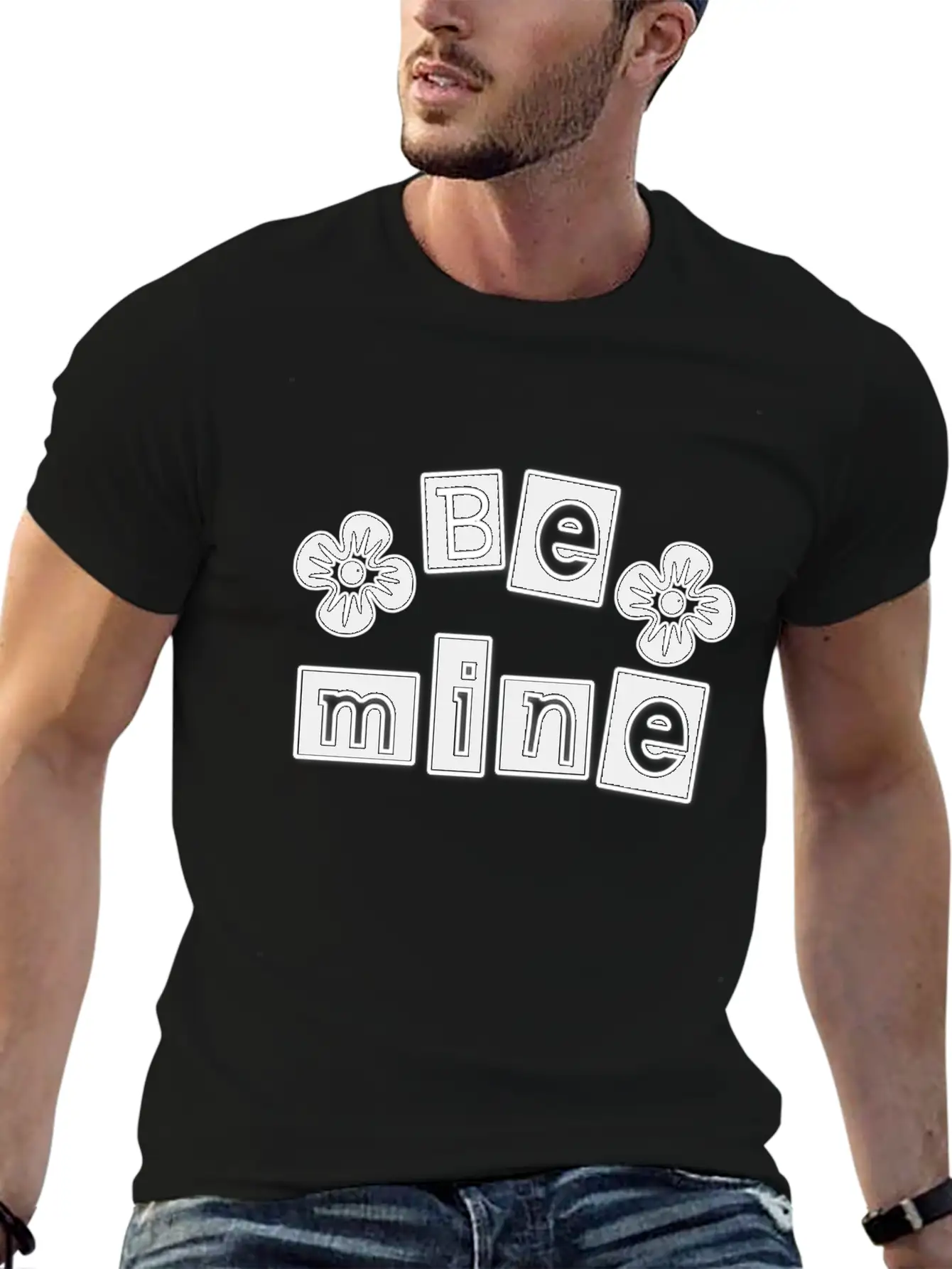 Be Mine Essential Cotton Tee For Daily Outfits – Unisex Style