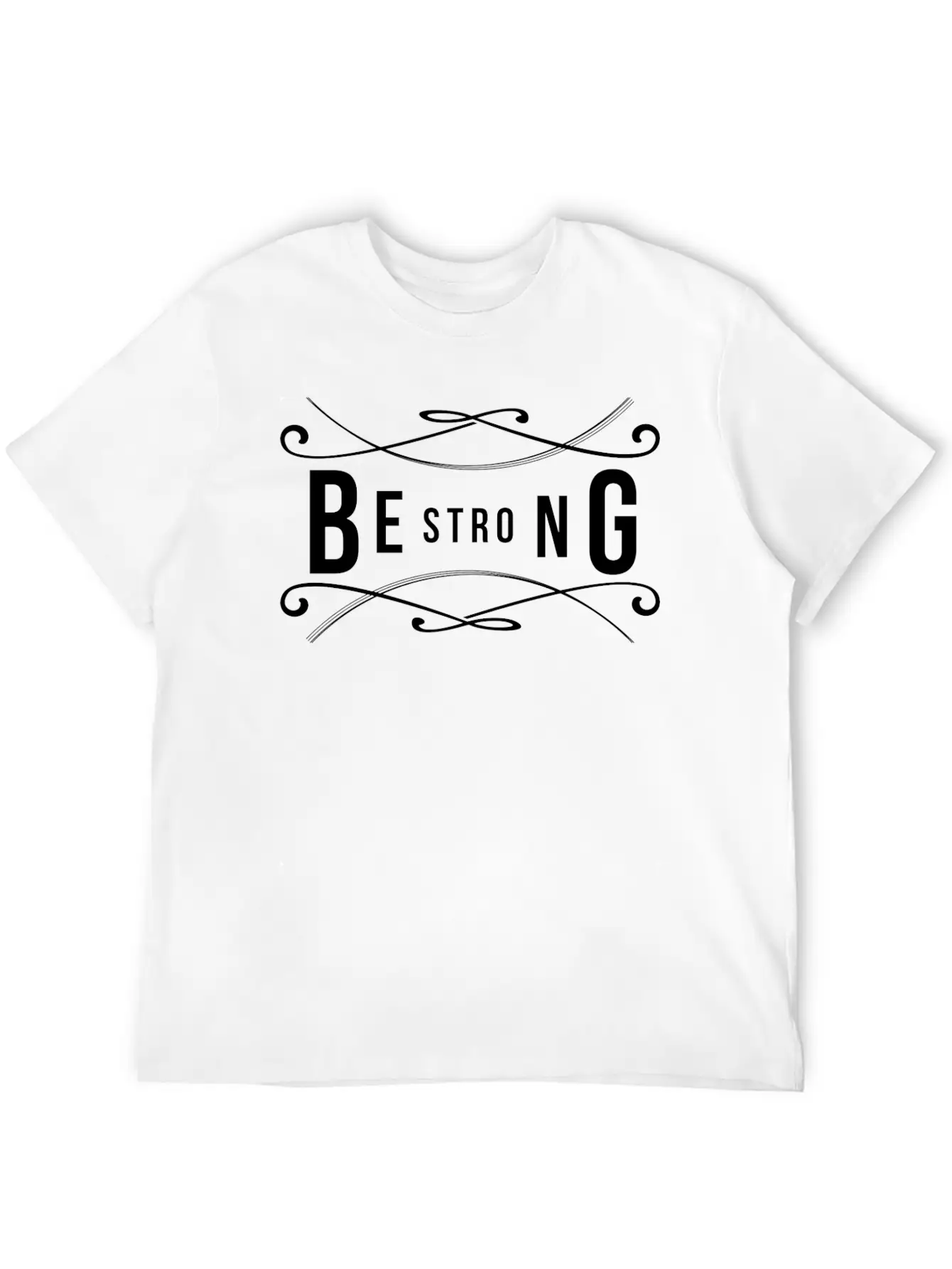 Be Strong Simple Everyday Graphic Tee – Lightweight Summer Wear