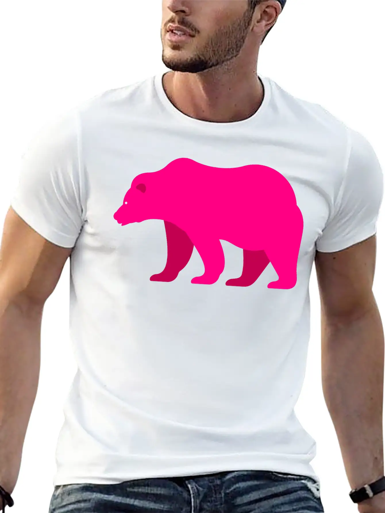 Bear Relaxed Everyday Tee – Lightweight And Durable Cotton