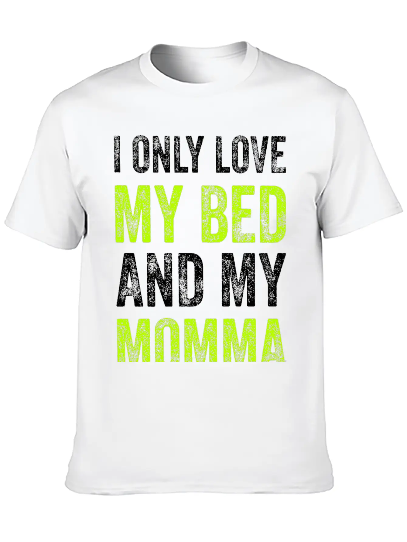 BED & MOMMY Funny Mothers Day Gift Stylish Everyday T-Shirt – Unisex Basic Cotton Tee