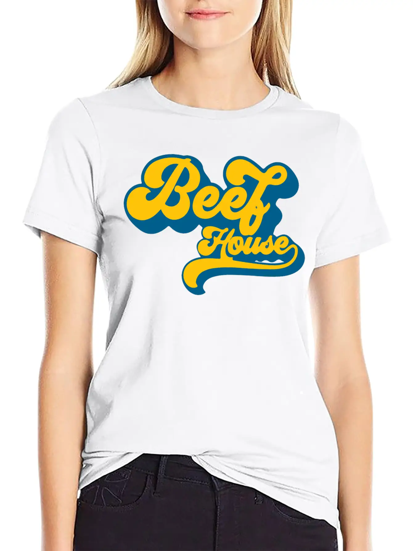 Beef House Relaxed Everyday Tee – Lightweight And Durable Cotton