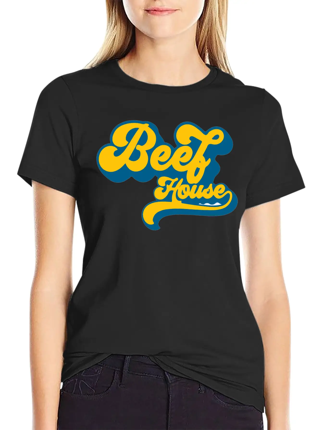 Beef House Relaxed Everyday Tee – Lightweight And Durable Cotton