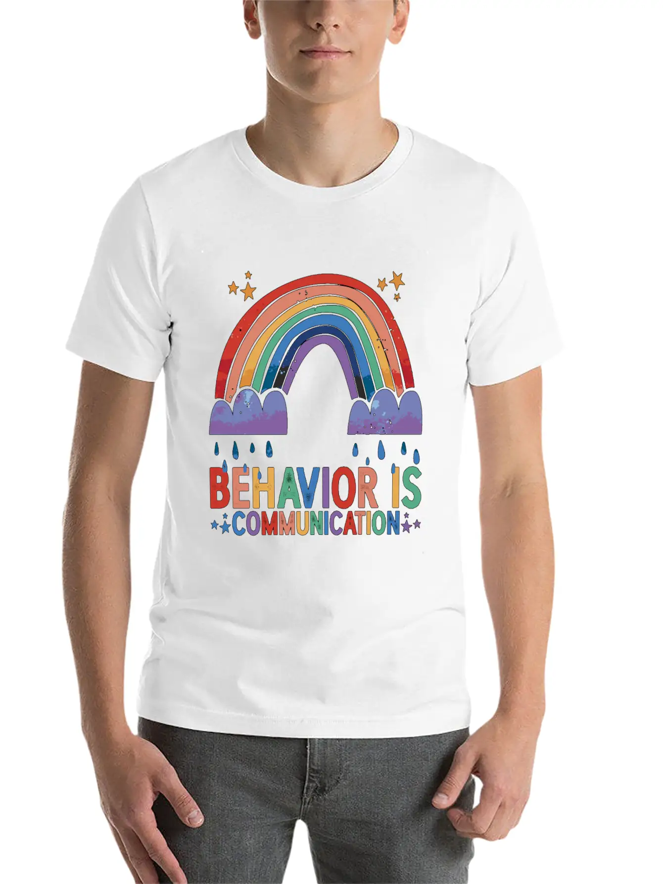 Behavior Is Communication 23 Classic Cotton Tee – Unisex Comfort For Any Season
