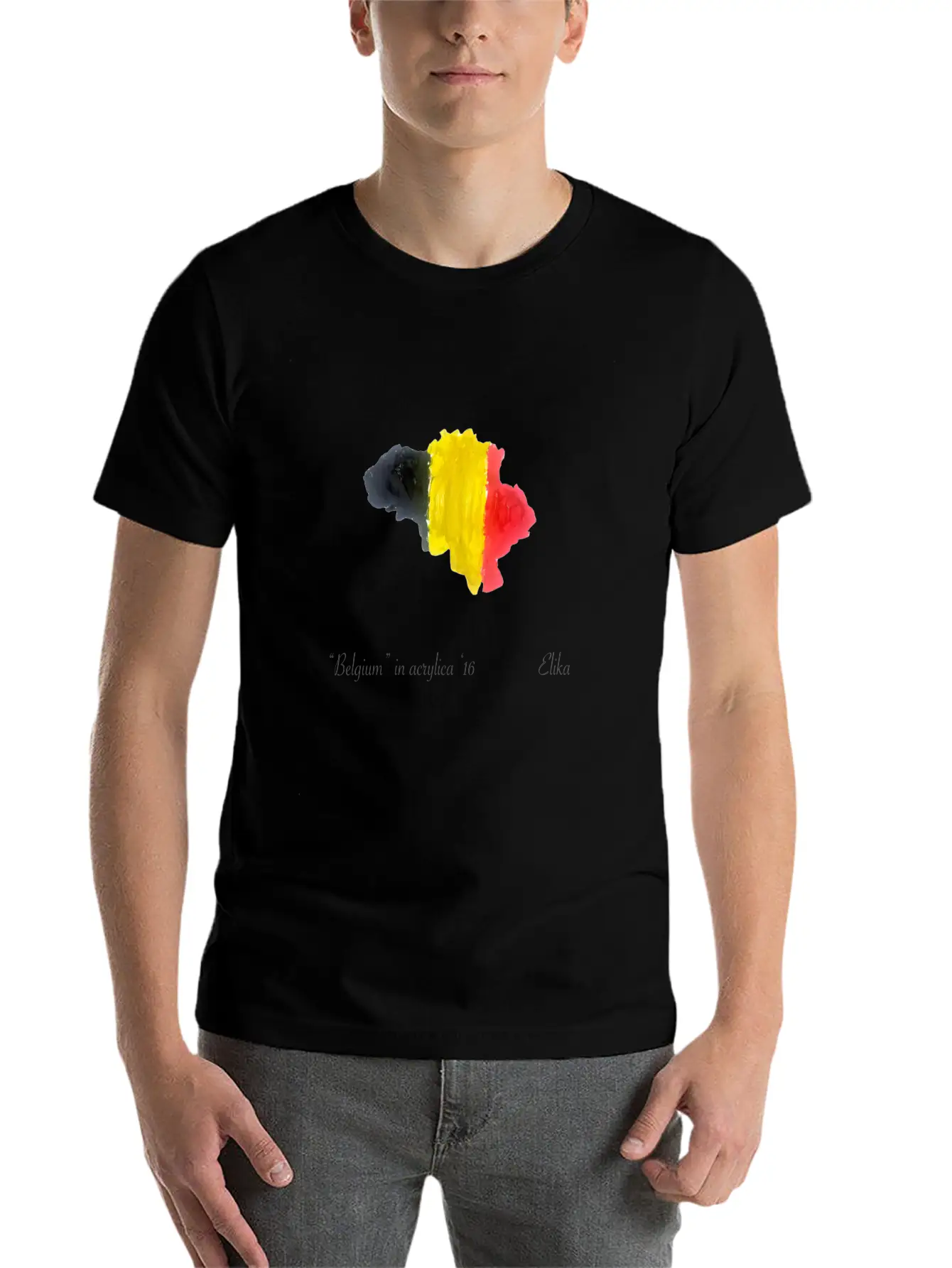 Belgium E Stylish Everyday T-Shirt – Unisex Basic Cotton Tee