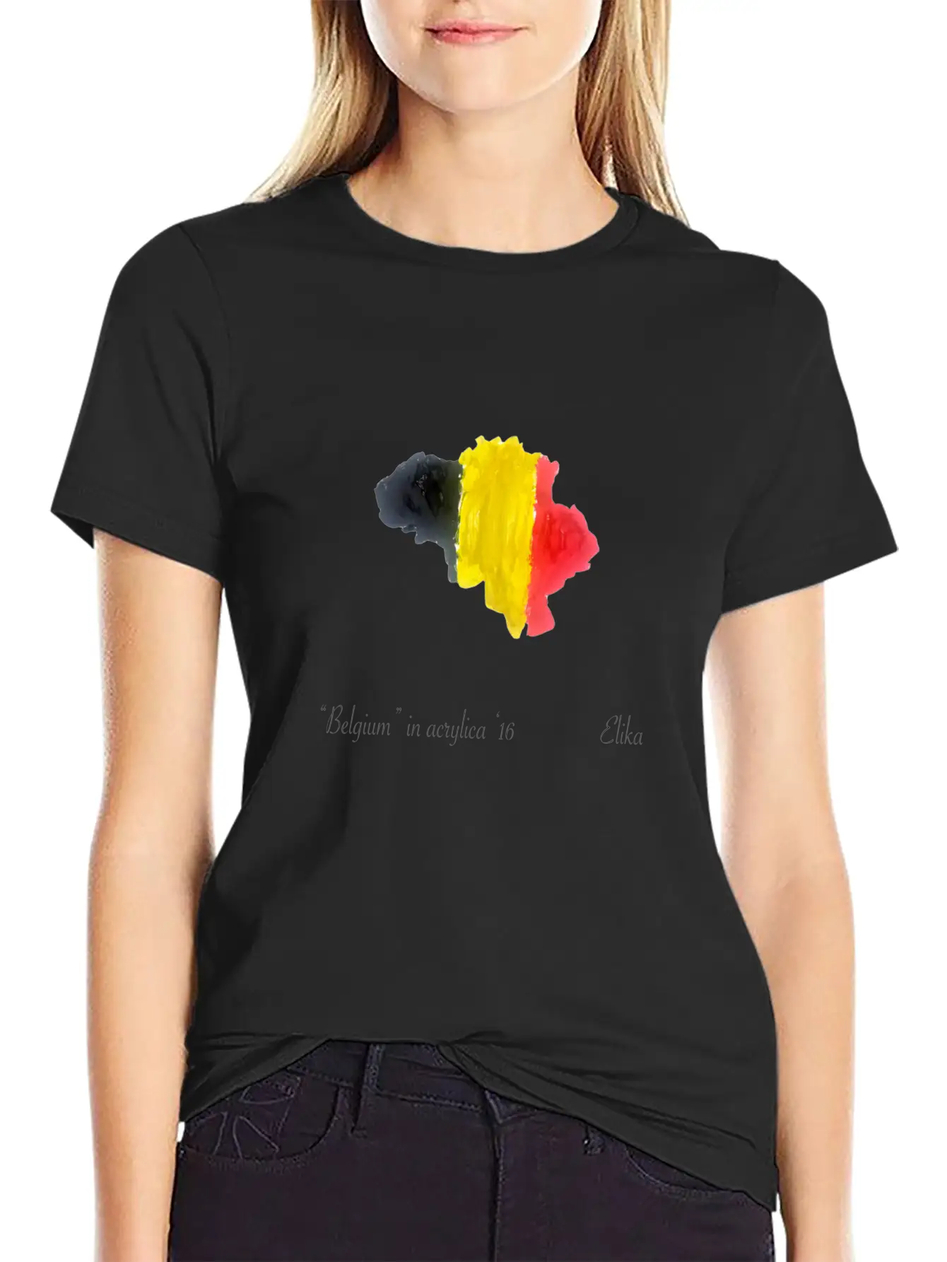 Belgium E Stylish Everyday T-Shirt – Unisex Basic Cotton Tee