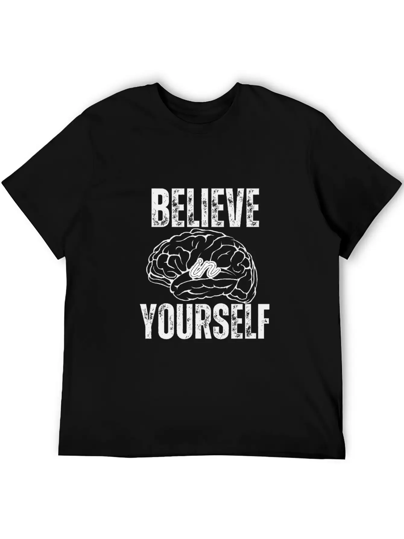Believe In Yourself Stylish Everyday T-Shirt – Unisex Basic Cotton Tee