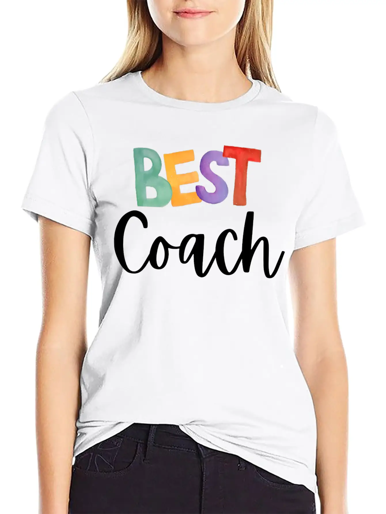 Best Coach Teacher Stylish Everyday T-Shirt – Unisex Basic Cotton Tee