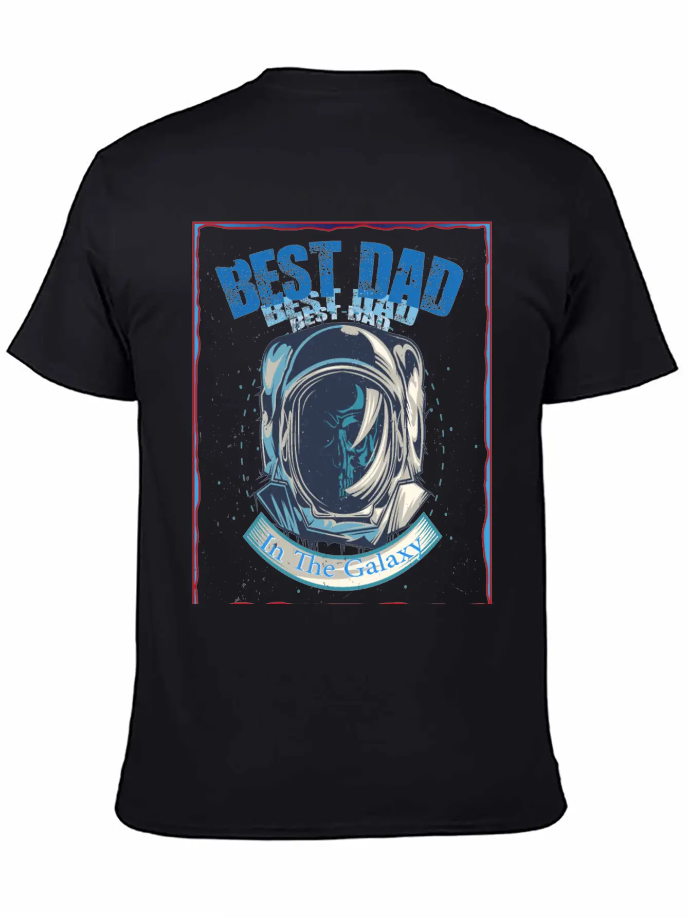 Best Dad In The Galaxy Stylish Everyday T-Shirt – Unisex Basic Cotton Tee