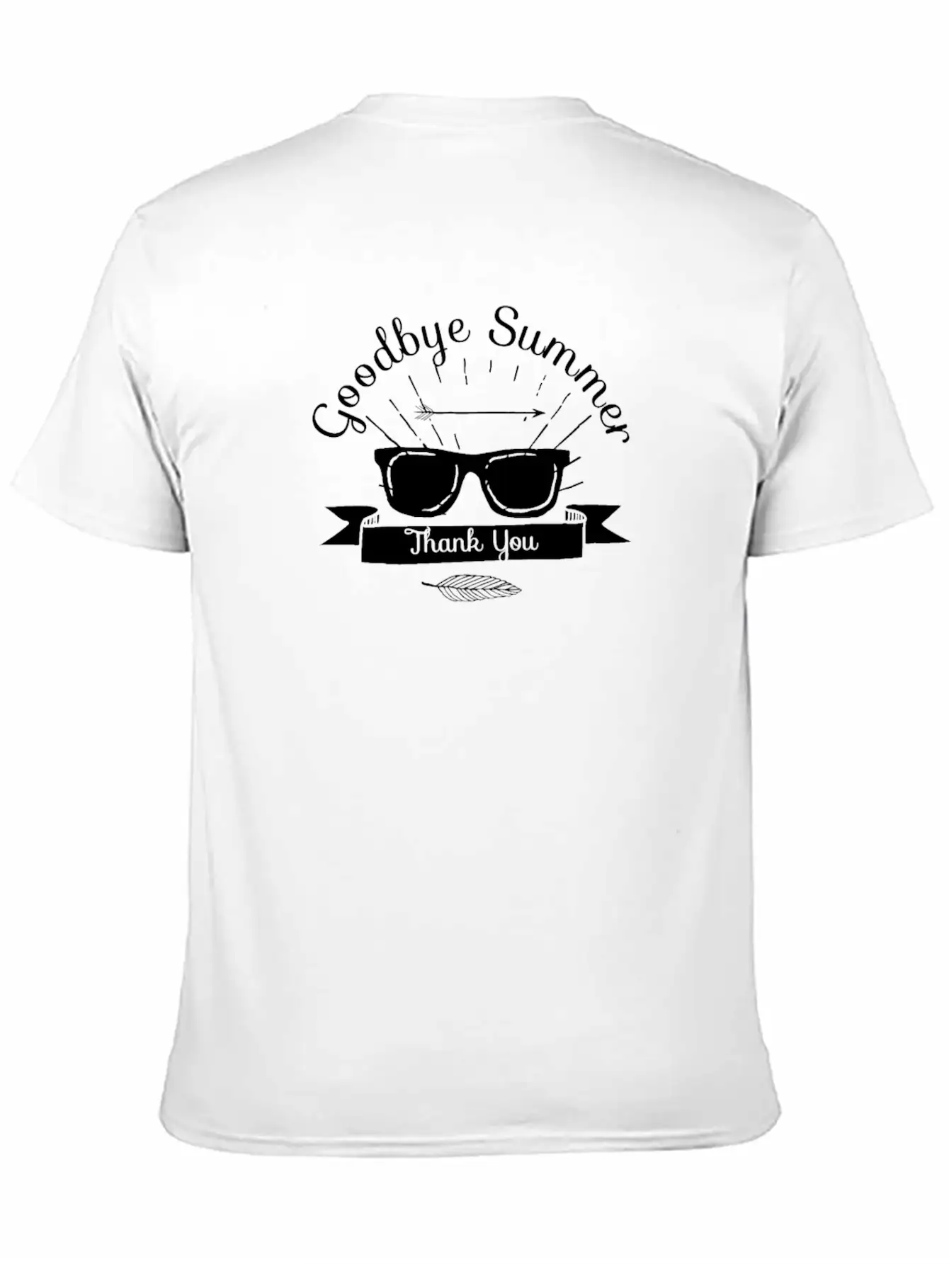 Best Summer Goodbye Summer Thank You End Of Summer Classic Cotton Tee – Unisex Comfort For Any Season