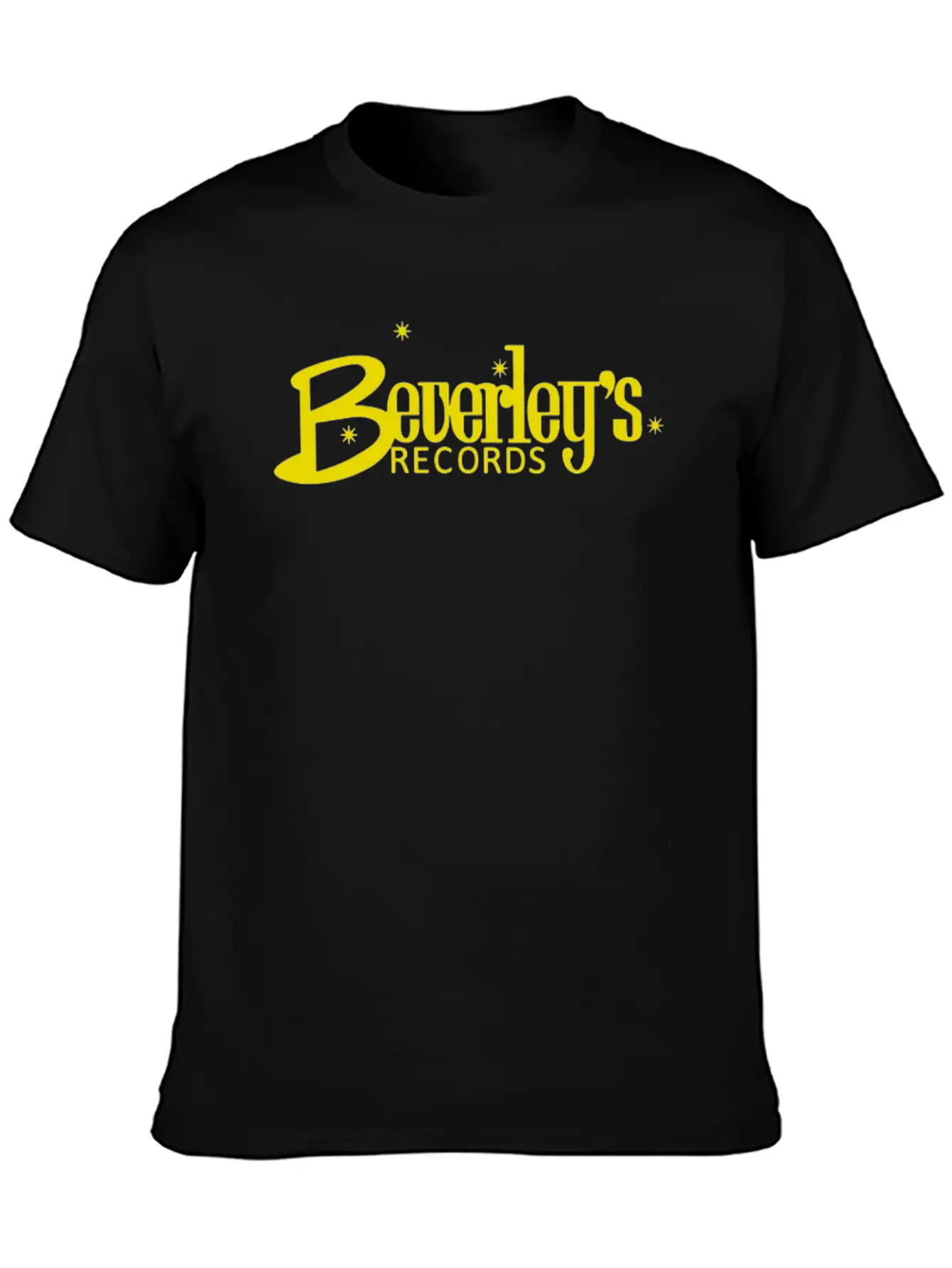 Beverley Records Basic Graphic T-Shirt – Daily Comfort In Soft Cotton