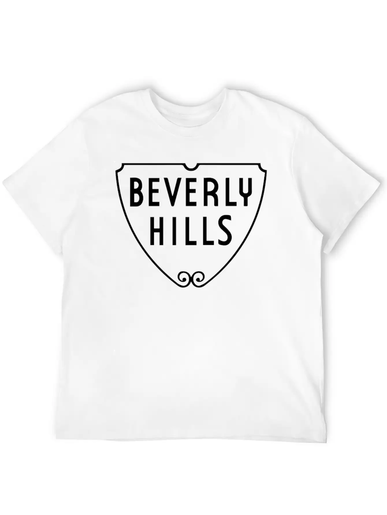 Beverly Hills Basic Graphic T-Shirt – Daily Comfort In Soft Cotton