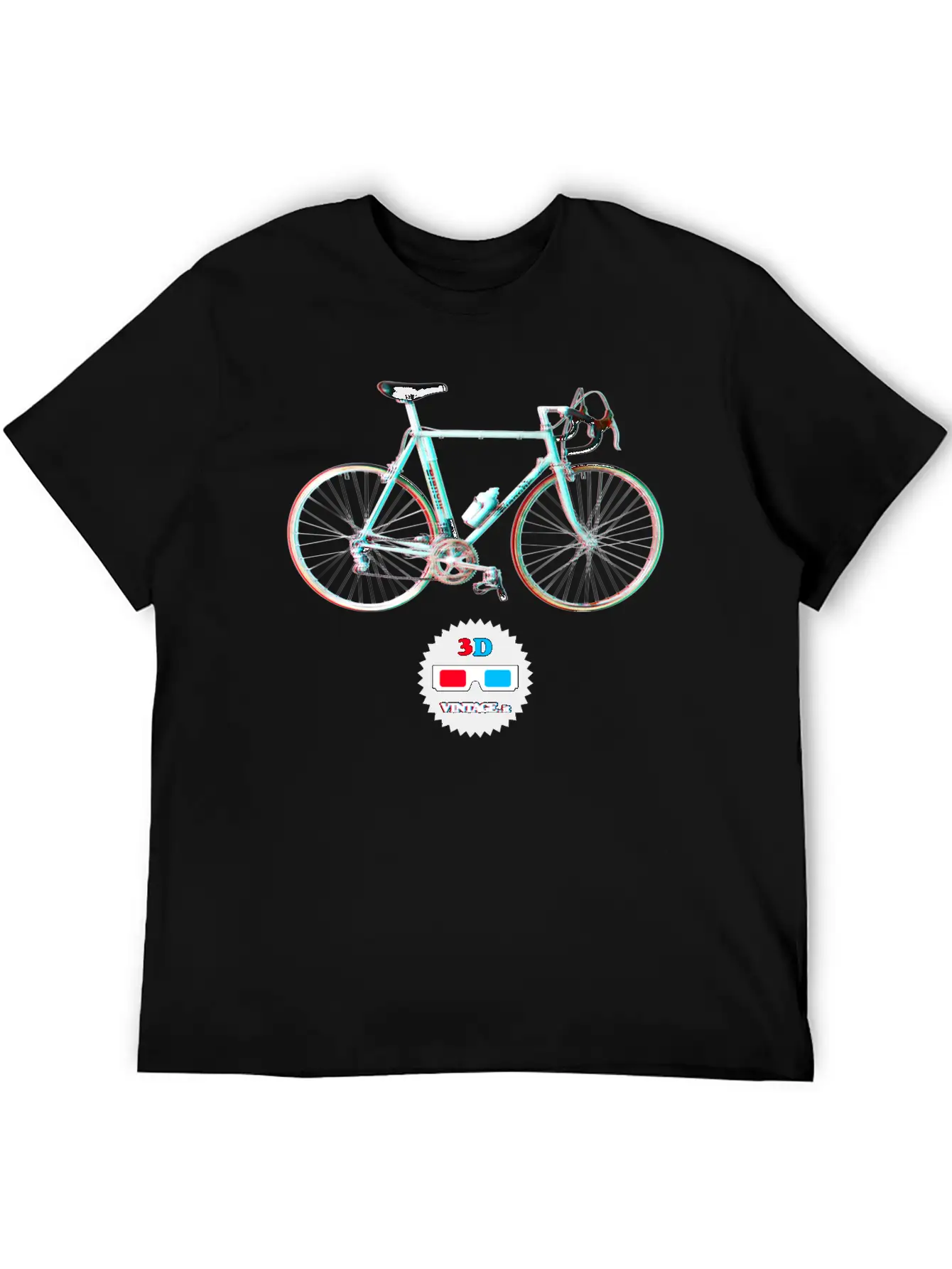Bianchi Bike 3D Vintage Stylish Everyday T-Shirt – Unisex Basic Cotton Tee