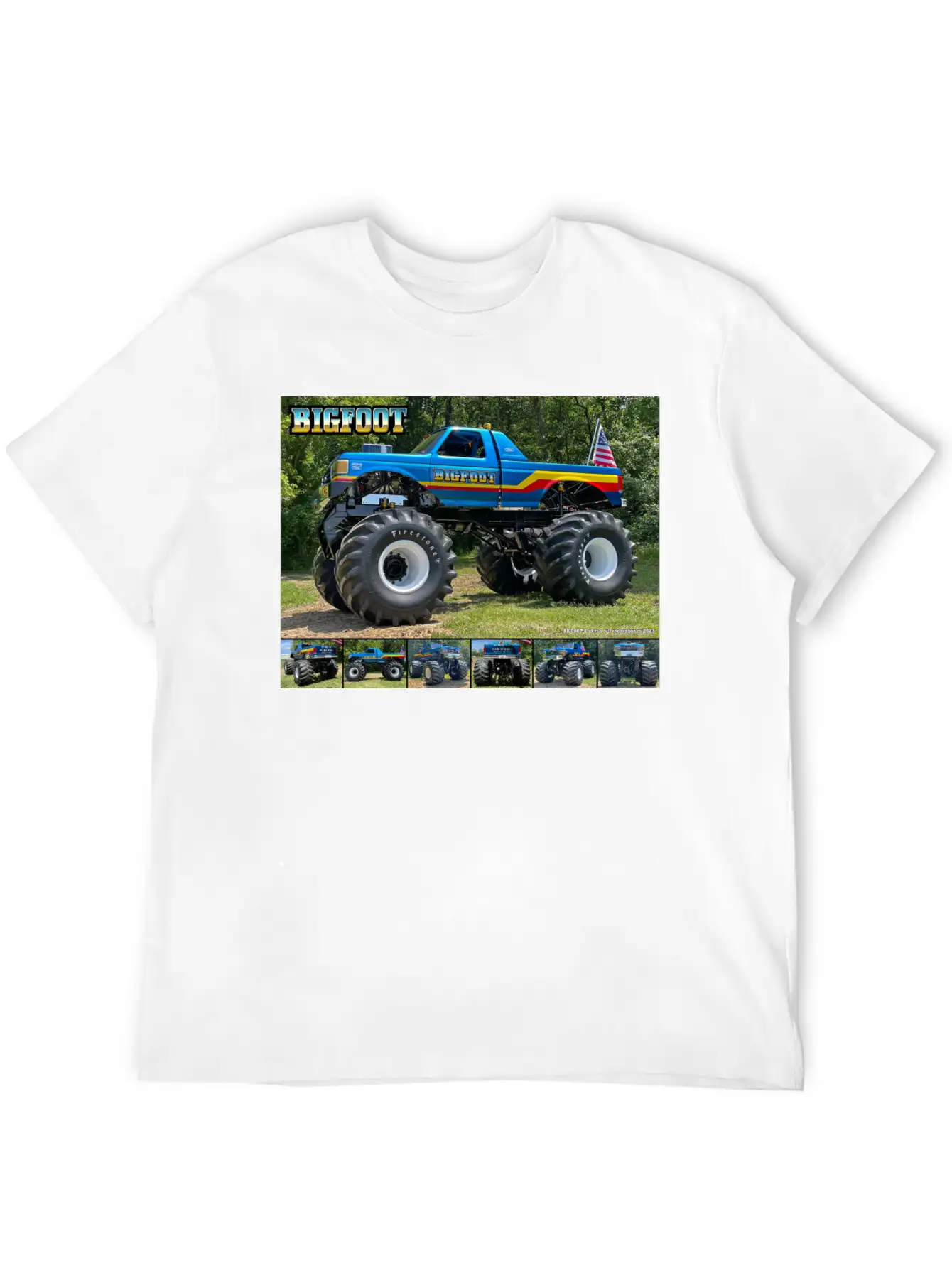 BIGFOOT 4 Stylish Everyday T-Shirt – Unisex Basic Cotton Tee