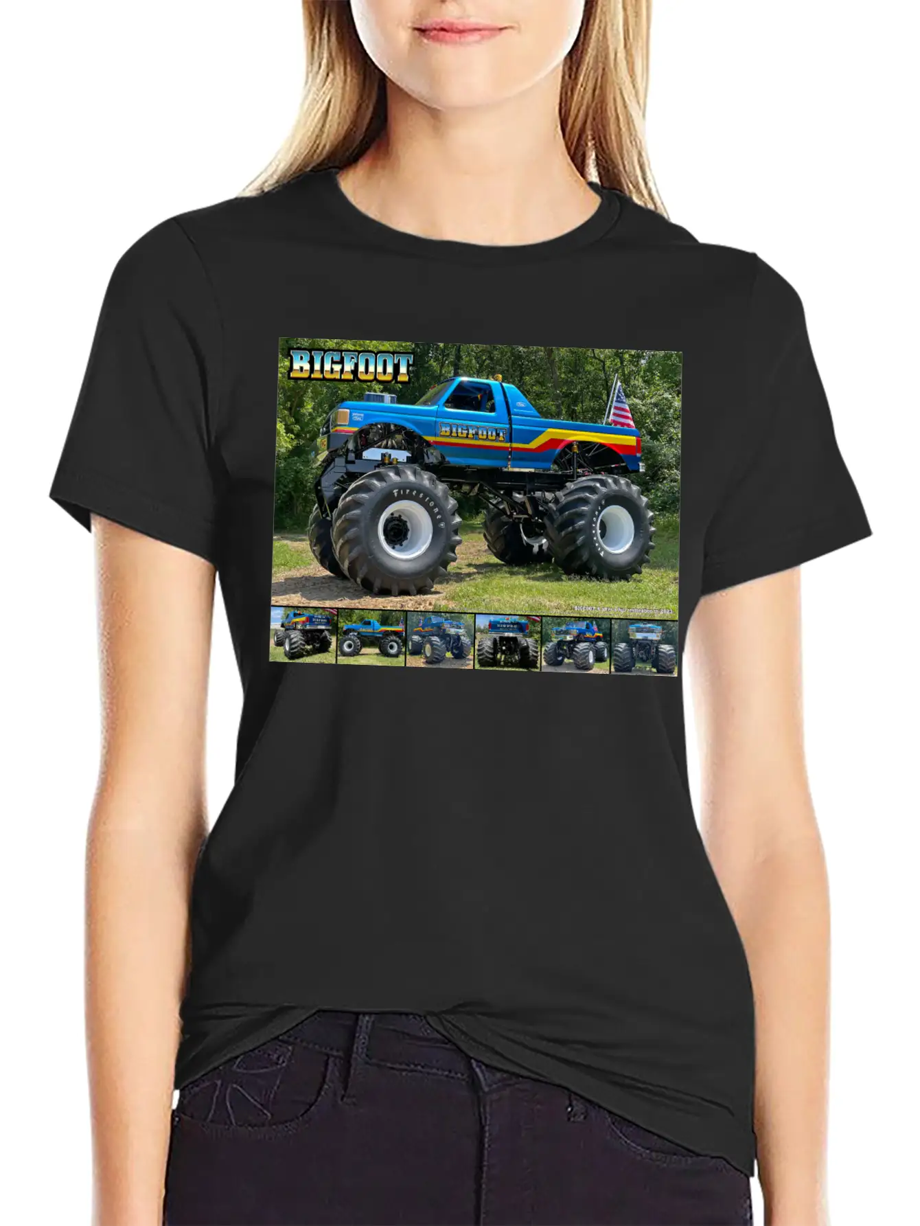 BIGFOOT 4 Stylish Everyday T-Shirt – Unisex Basic Cotton Tee