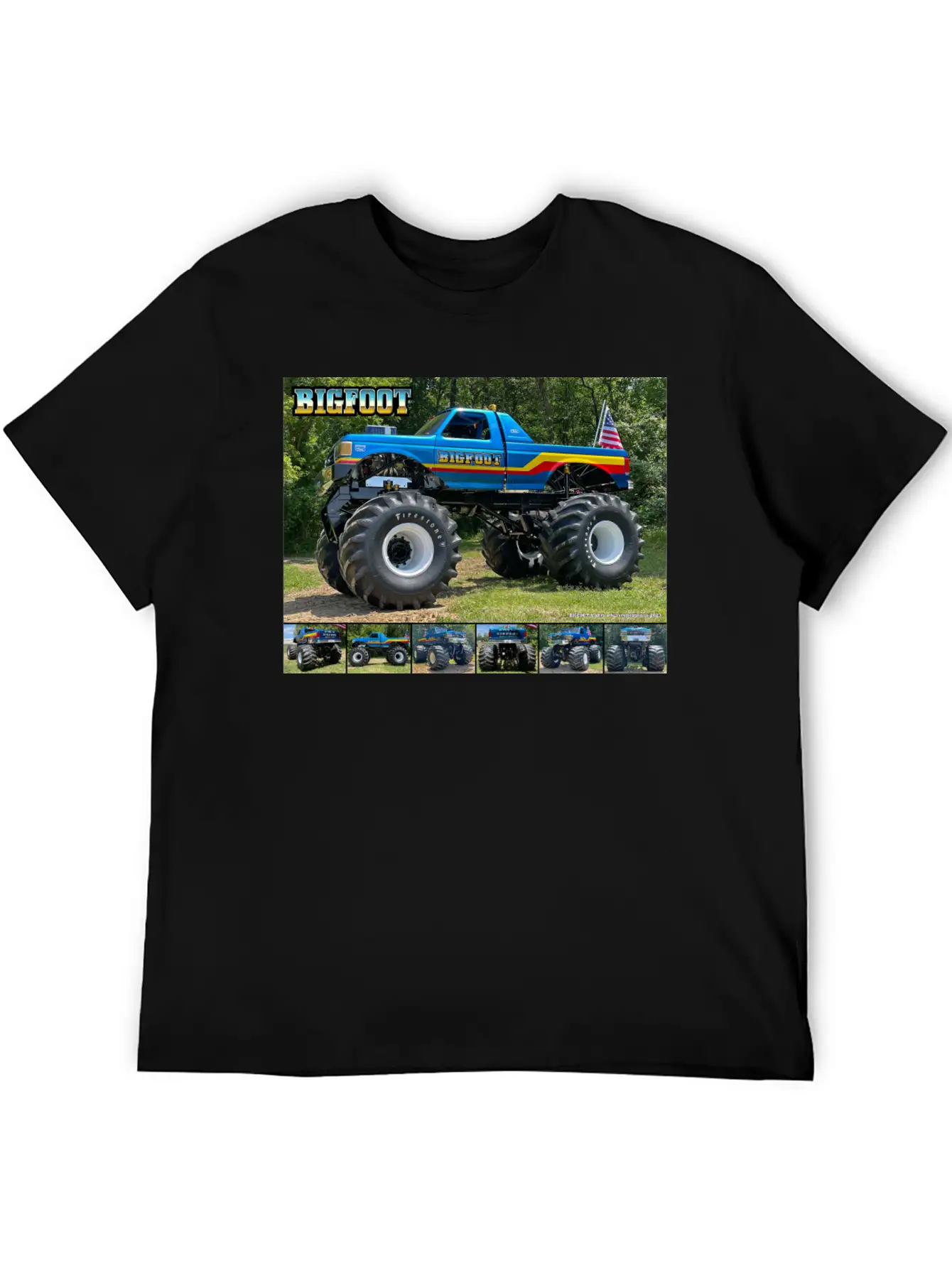 BIGFOOT 4 Stylish Everyday T-Shirt – Unisex Basic Cotton Tee