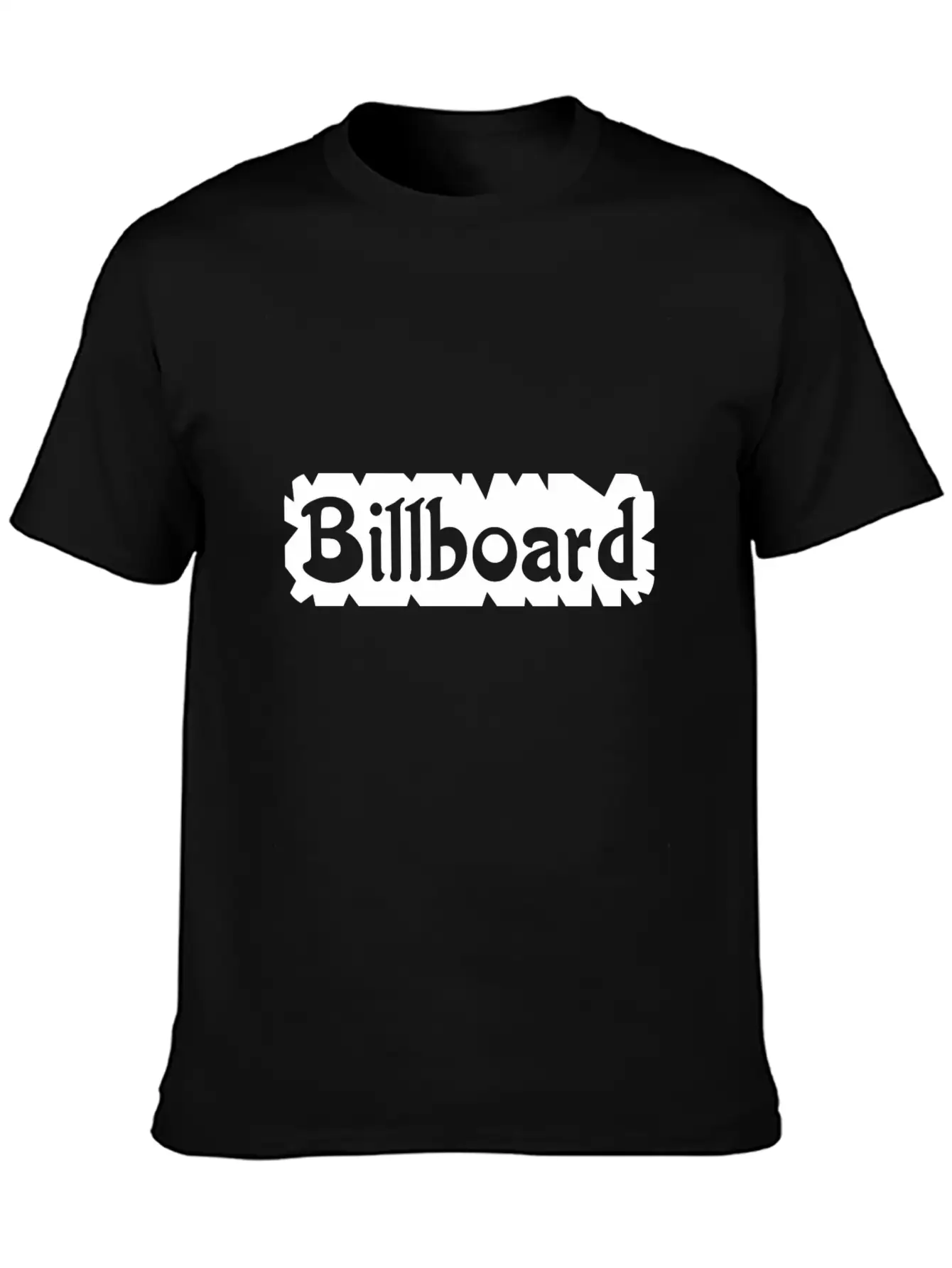 Billboard Style Basic Graphic T-Shirt – Daily Comfort In Soft Cotton
