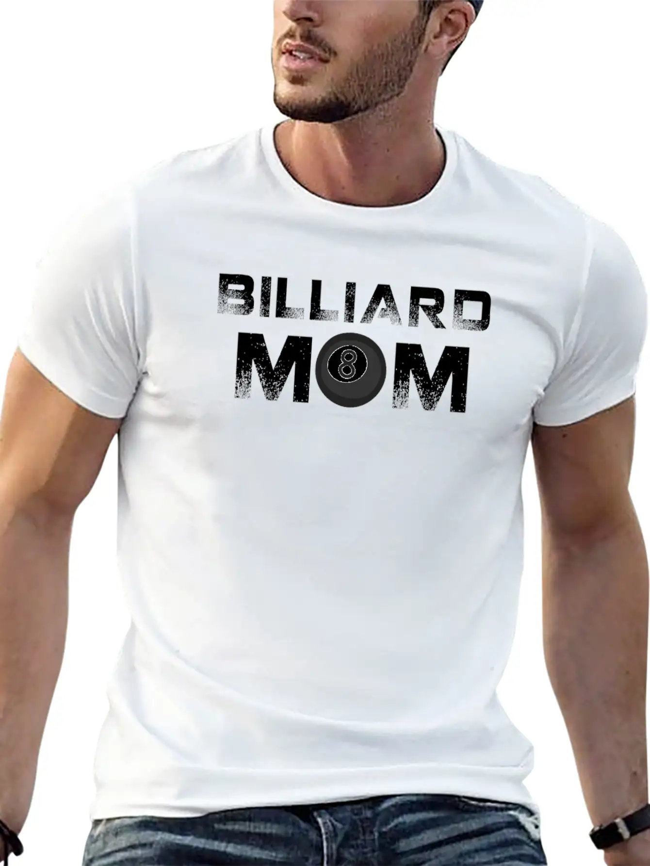 Billiard Mom Stylish Everyday T-Shirt – Unisex Basic Cotton Tee